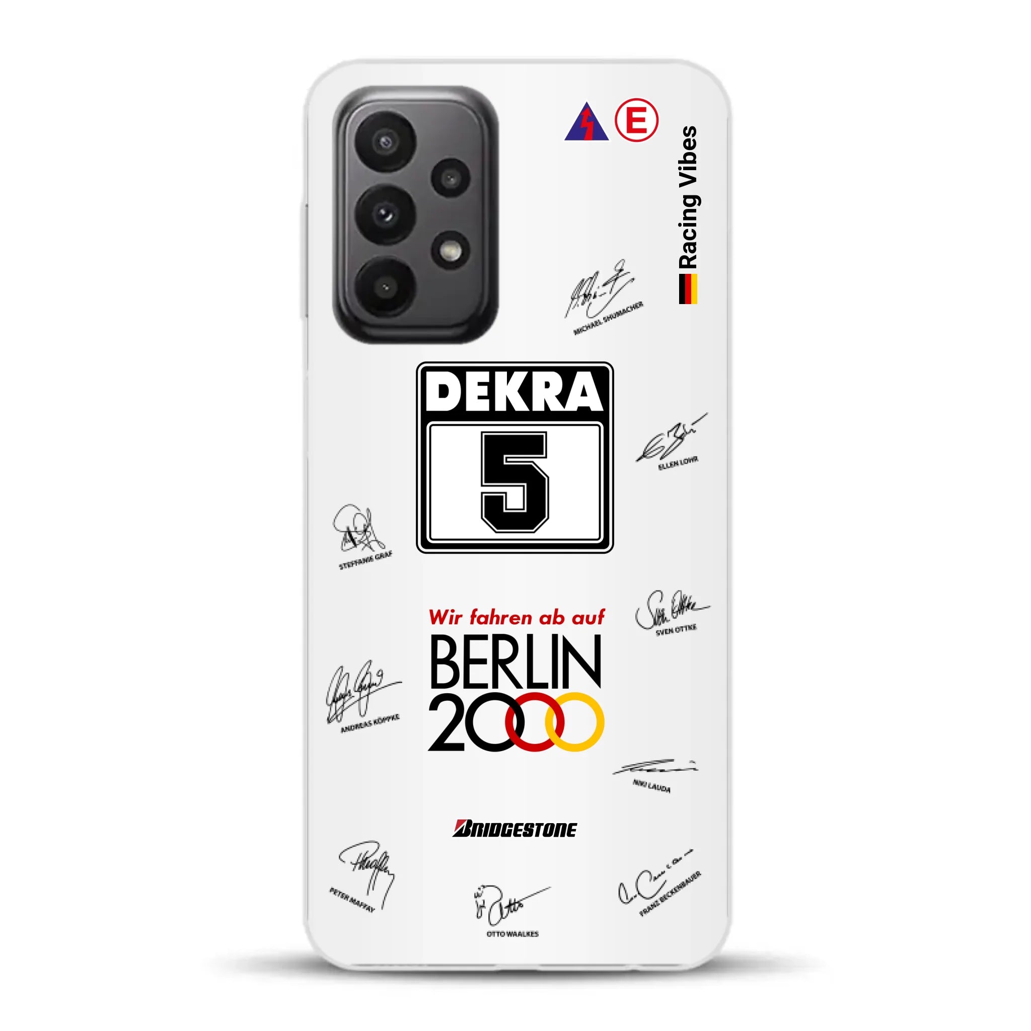 190E DTM 1992 Berlin 2000 Ellen Lohr Livery - Custodia per cellulare personalizzata per Samsung