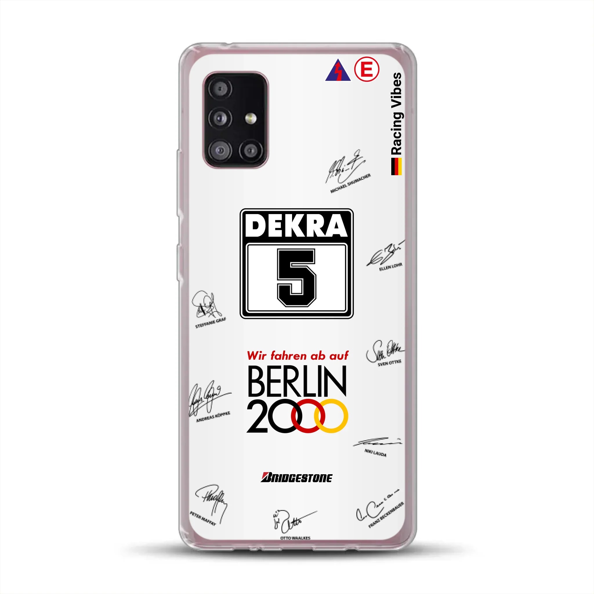 190E DTM 1992 Berlin 2000 Ellen Lohr Livery - Custodia per cellulare personalizzata per Samsung