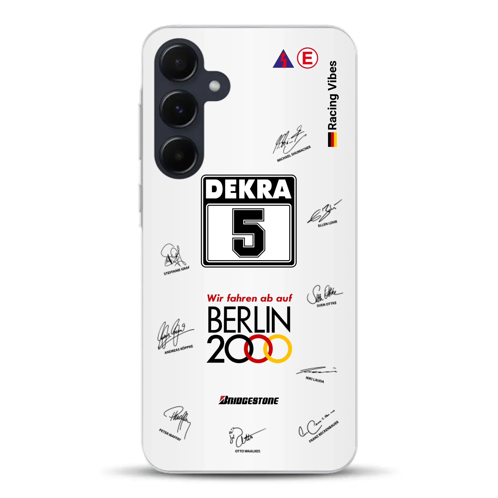 190E DTM 1992 Berlin 2000 Ellen Lohr Livery - Custodia per cellulare personalizzata per Samsung