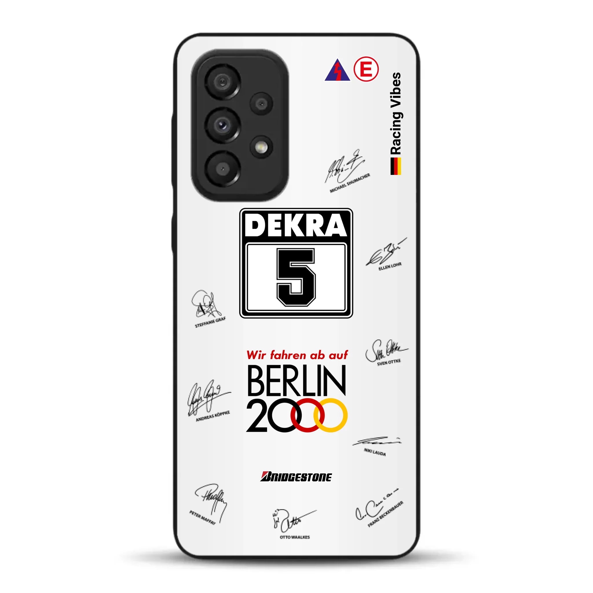 190E DTM 1992 Berlin 2000 Ellen Lohr Livery - Custodia per cellulare personalizzata per Samsung