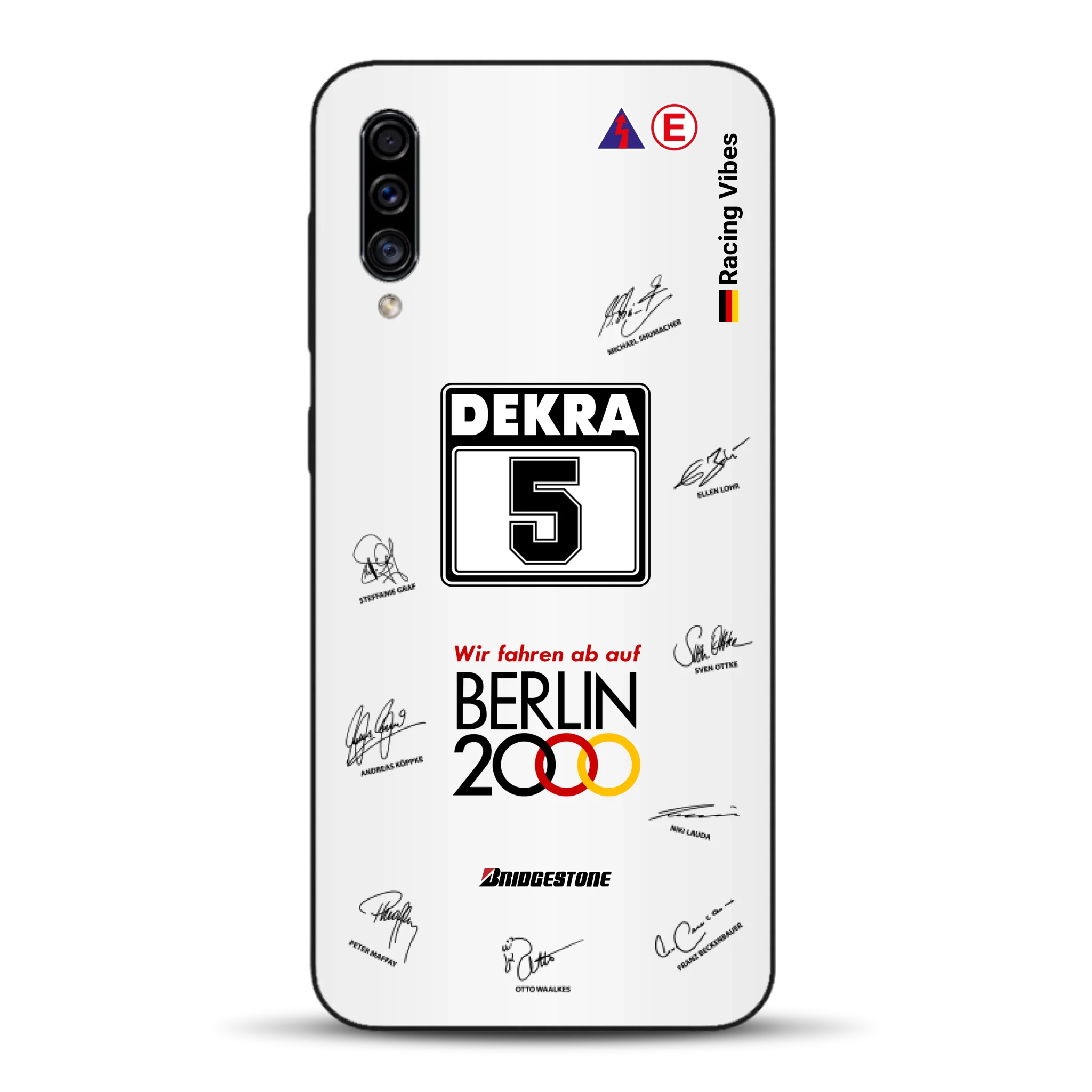 190E DTM 1992 Berlin 2000 Ellen Lohr Livery - Custodia per cellulare personalizzata per Samsung