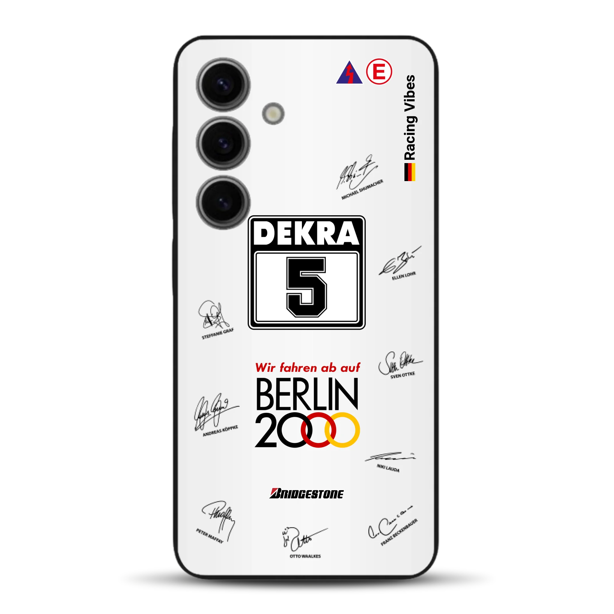 190E DTM 1992 Berlin 2000 Ellen Lohr Livery - Custodia per cellulare personalizzata per Samsung