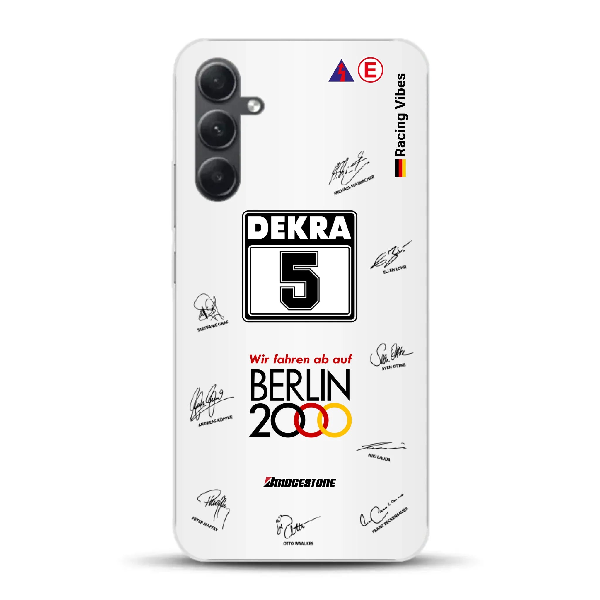 190E DTM 1992 Berlin 2000 Ellen Lohr Livery - Custodia per cellulare personalizzata per Samsung