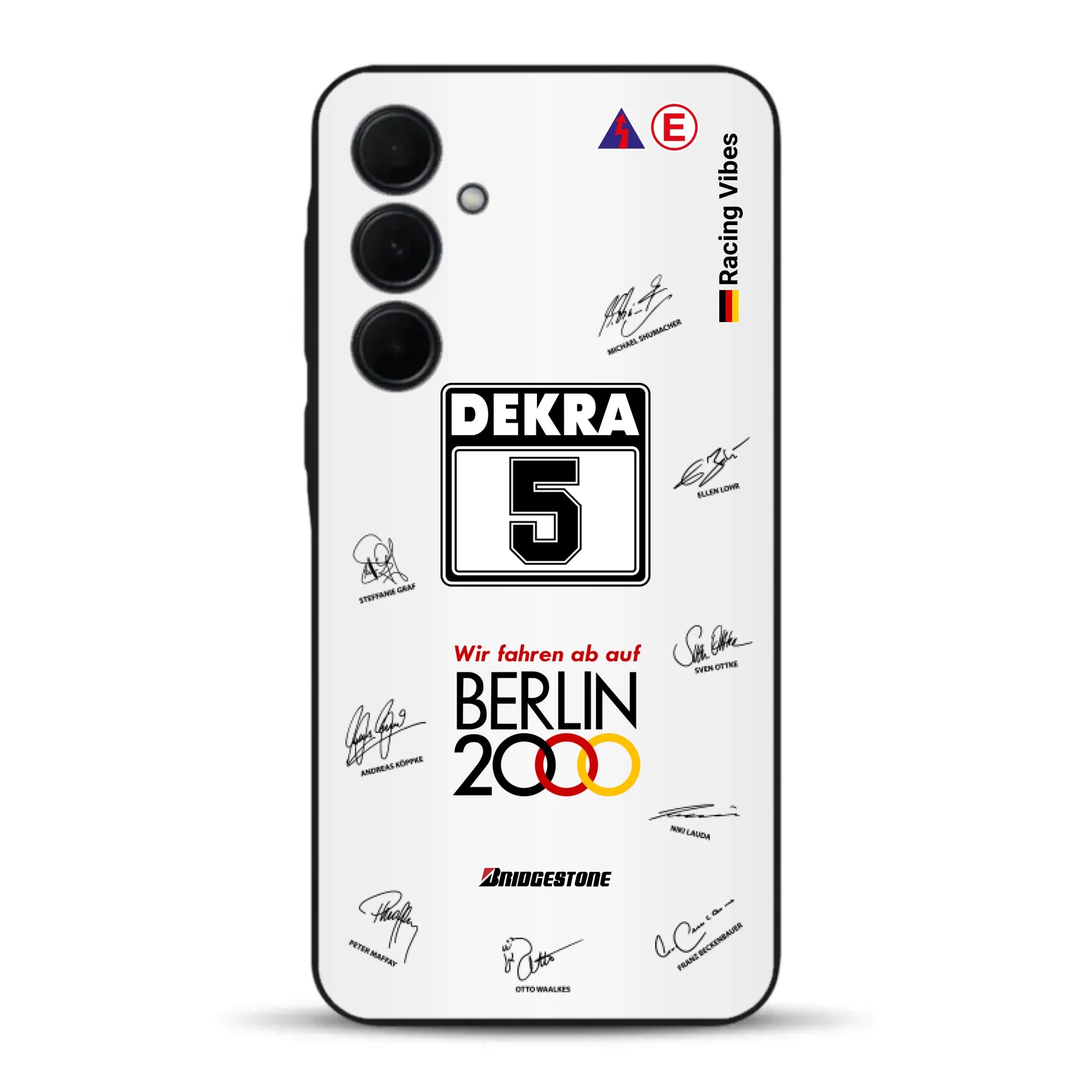 190E DTM 1992 Berlin 2000 Ellen Lohr Livery - Custodia per cellulare personalizzata per Samsung