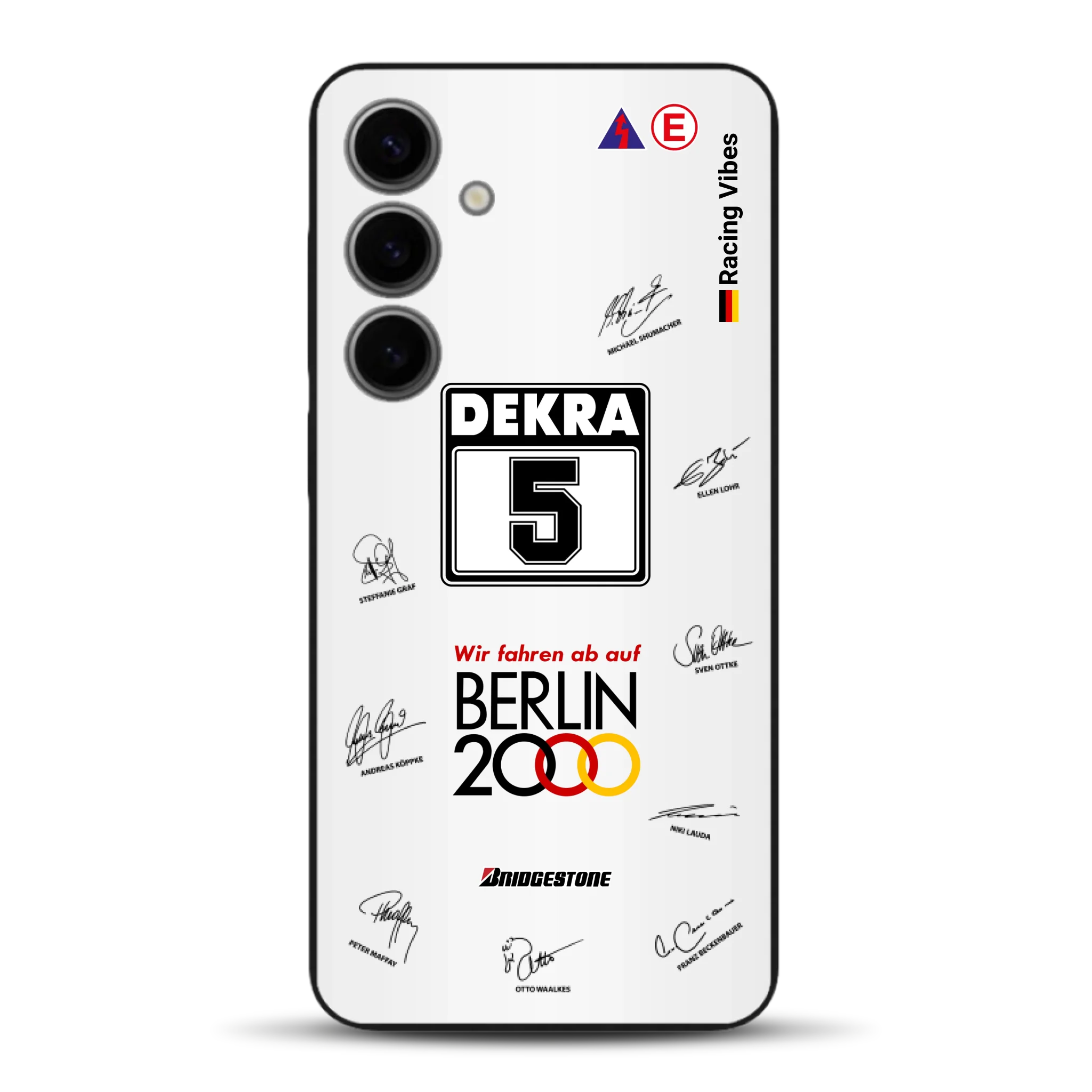 190E DTM 1992 Berlin 2000 Ellen Lohr Livery - Custodia per cellulare personalizzata per Samsung