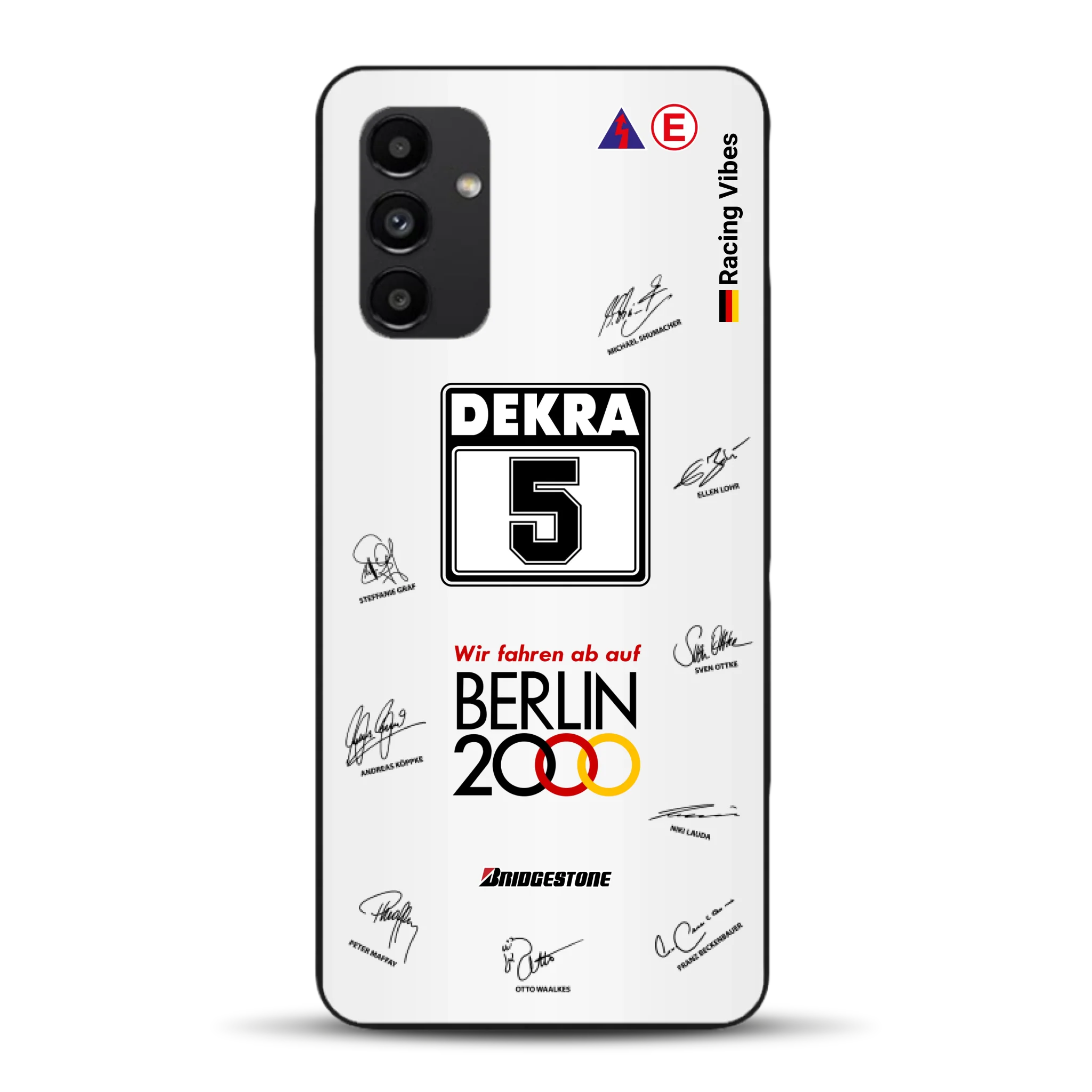 190E DTM 1992 Berlin 2000 Ellen Lohr Livery - Custodia per cellulare personalizzata per Samsung