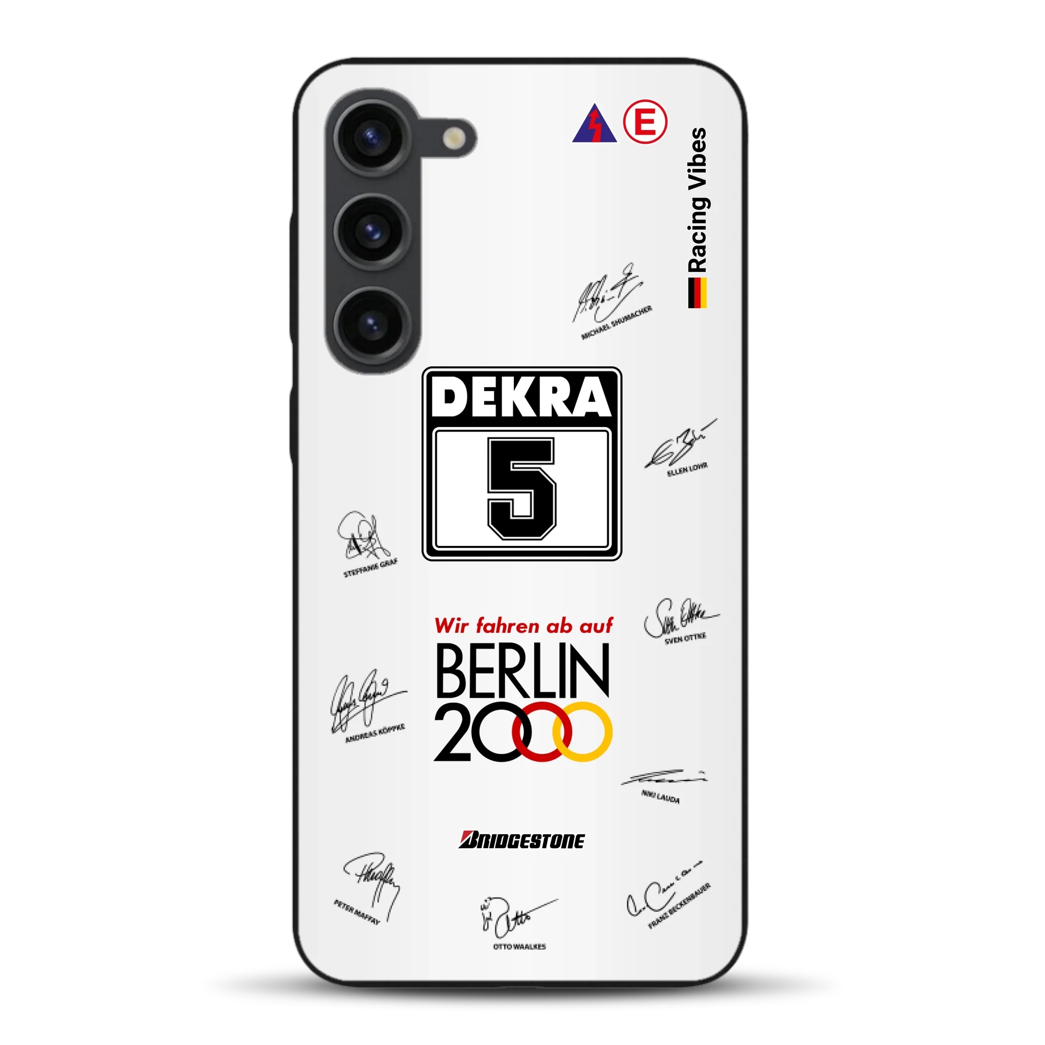 190E DTM 1992 Berlin 2000 Ellen Lohr Livery - Custodia per cellulare personalizzata per Samsung
