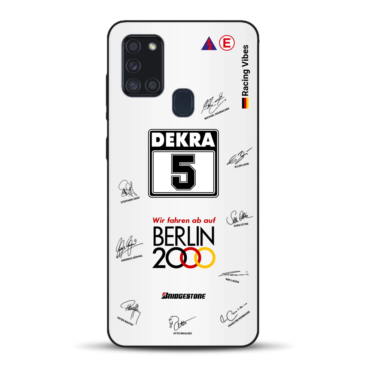 190E DTM 1992 Berlin 2000 Ellen Lohr Livery - Custodia per cellulare personalizzata per Samsung