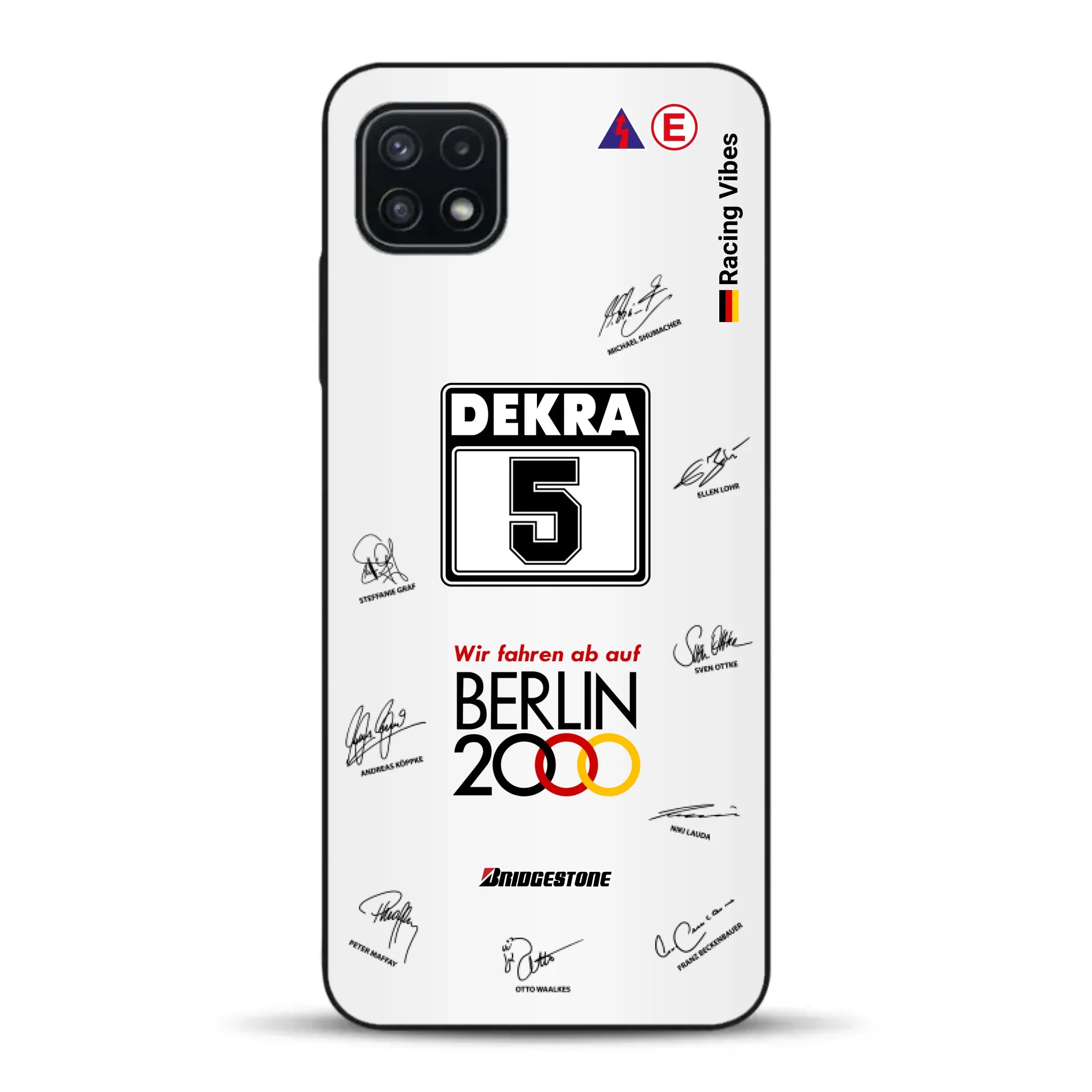 190E DTM 1992 Berlin 2000 Ellen Lohr Livery - Custodia per cellulare personalizzata per Samsung