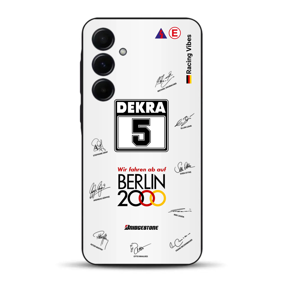 190E DTM 1992 Berlin 2000 Ellen Lohr Livery - Custodia per cellulare personalizzata per Samsung