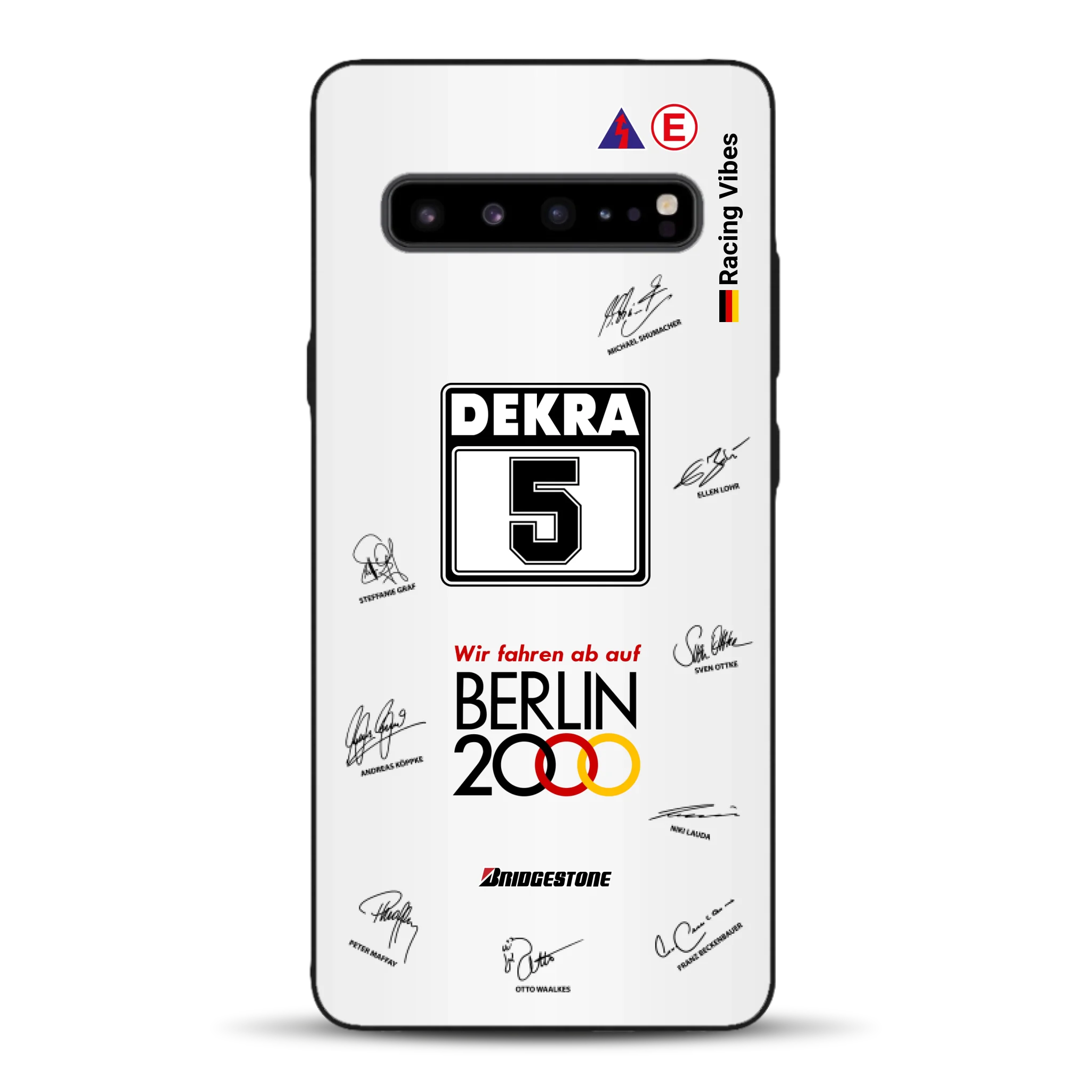 190E DTM 1992 Berlin 2000 Ellen Lohr Livery - Custodia per cellulare personalizzata per Samsung