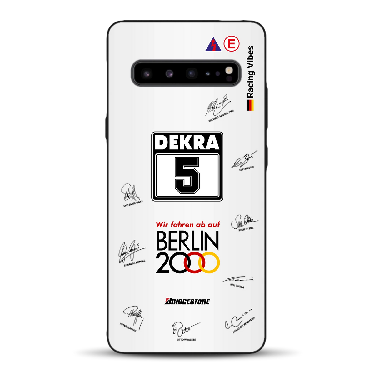 190E DTM 1992 Berlin 2000 Ellen Lohr Livery - Custodia per cellulare personalizzata per Samsung