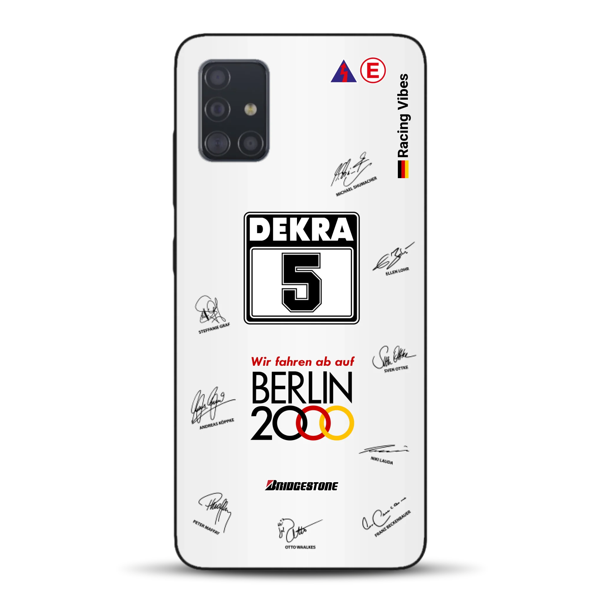 190E DTM 1992 Berlin 2000 Ellen Lohr Livery - Custodia per cellulare personalizzata per Samsung
