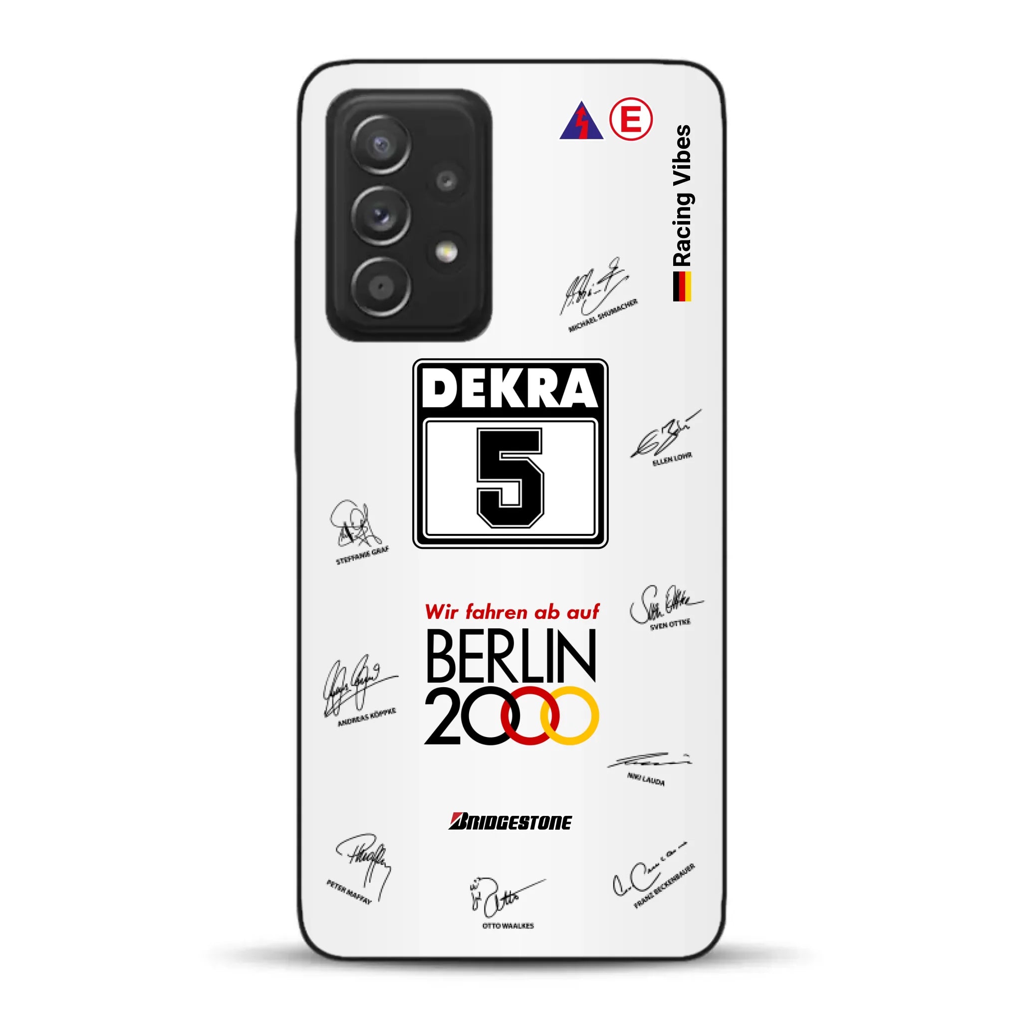 190E DTM 1992 Berlin 2000 Ellen Lohr Livery - Custodia per cellulare personalizzata per Samsung