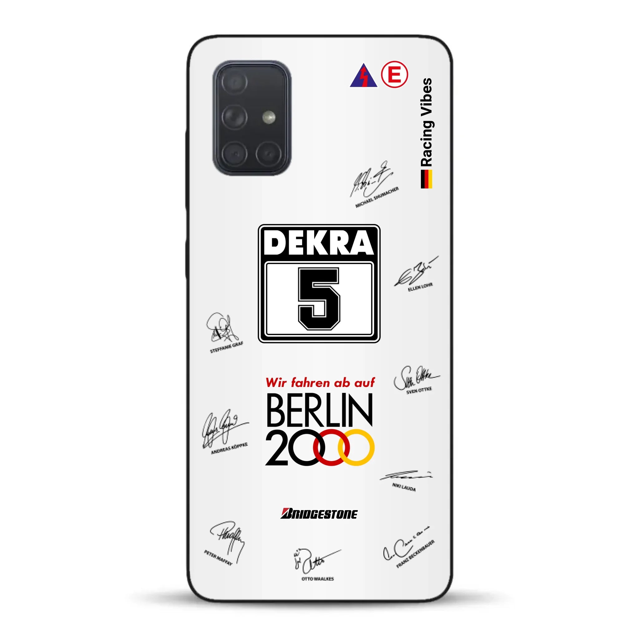 190E DTM 1992 Berlin 2000 Ellen Lohr Livery - Custodia per cellulare personalizzata per Samsung