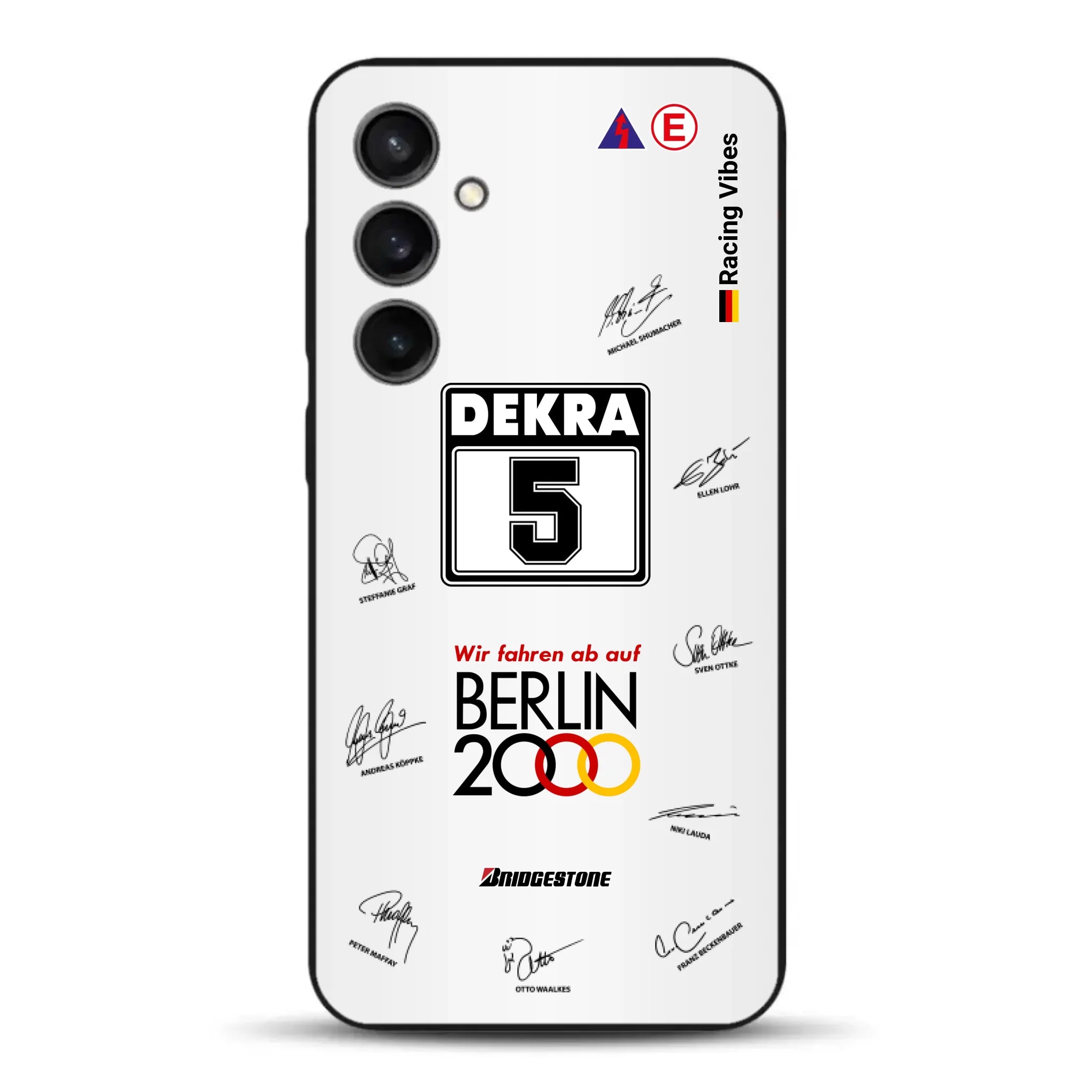 190E DTM 1992 Berlin 2000 Ellen Lohr Livery - Custodia per cellulare personalizzata per Samsung
