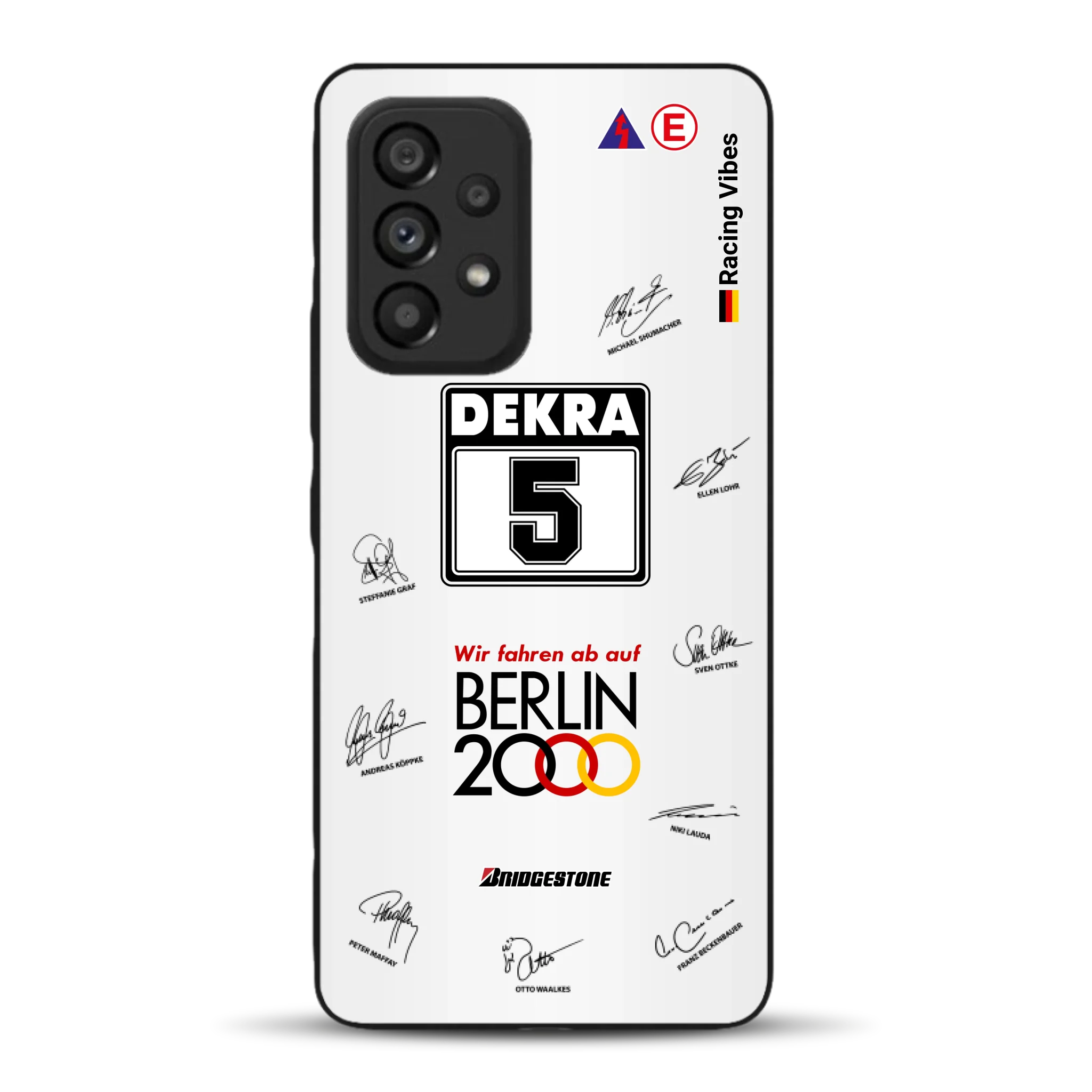 190E DTM 1992 Berlin 2000 Ellen Lohr Livery - Custodia per cellulare personalizzata per Samsung