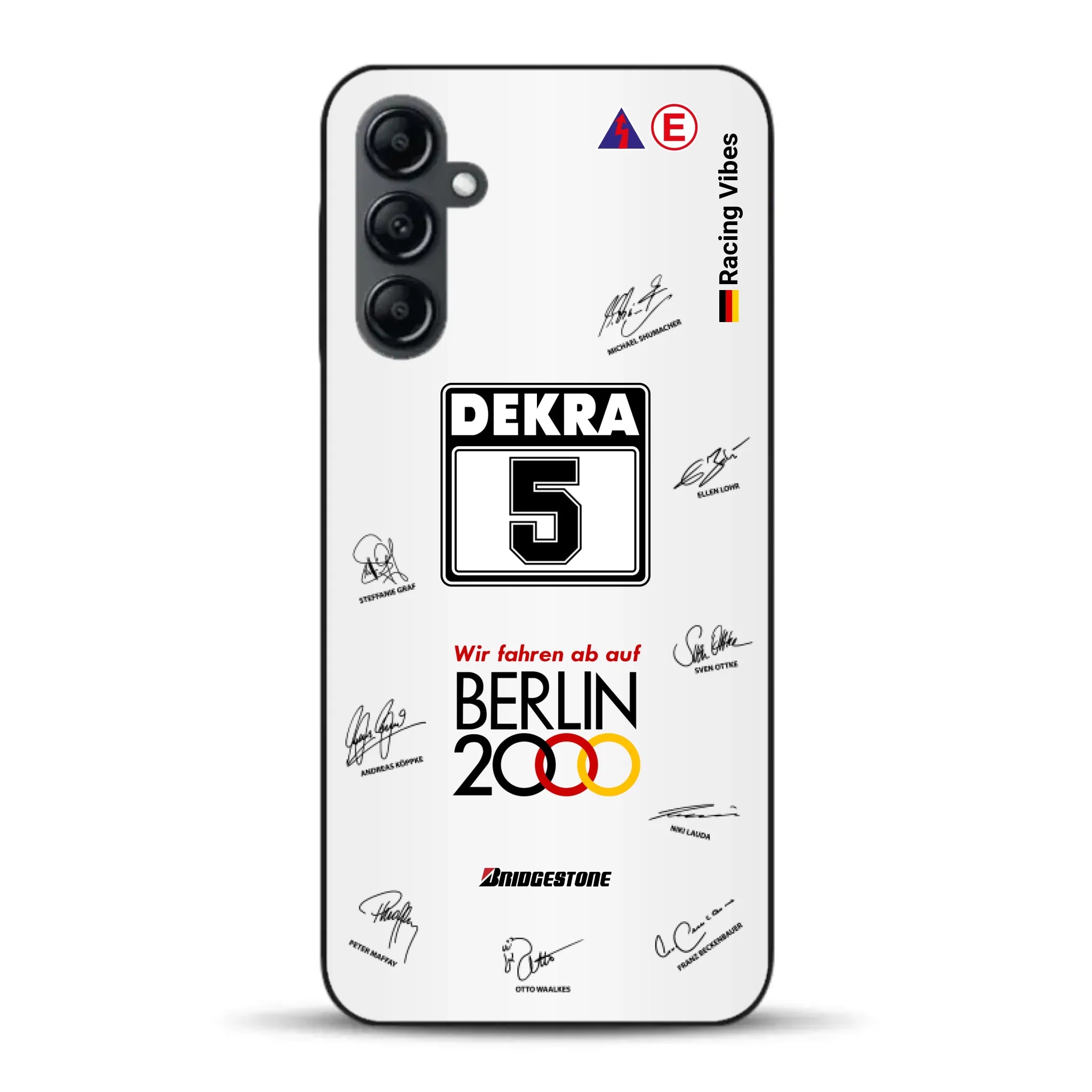 190E DTM 1992 Berlin 2000 Ellen Lohr Livery - Individuelle Handyhülle für Samsung