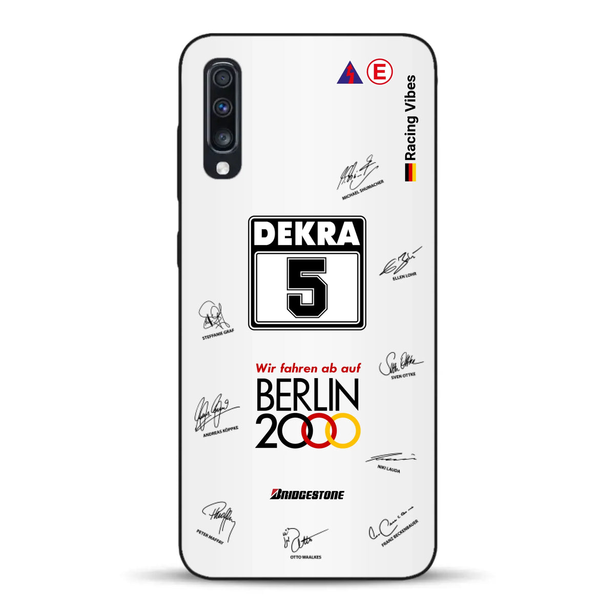 190E DTM 1992 Berlin 2000 Ellen Lohr Livery - Custodia per cellulare personalizzata per Samsung
