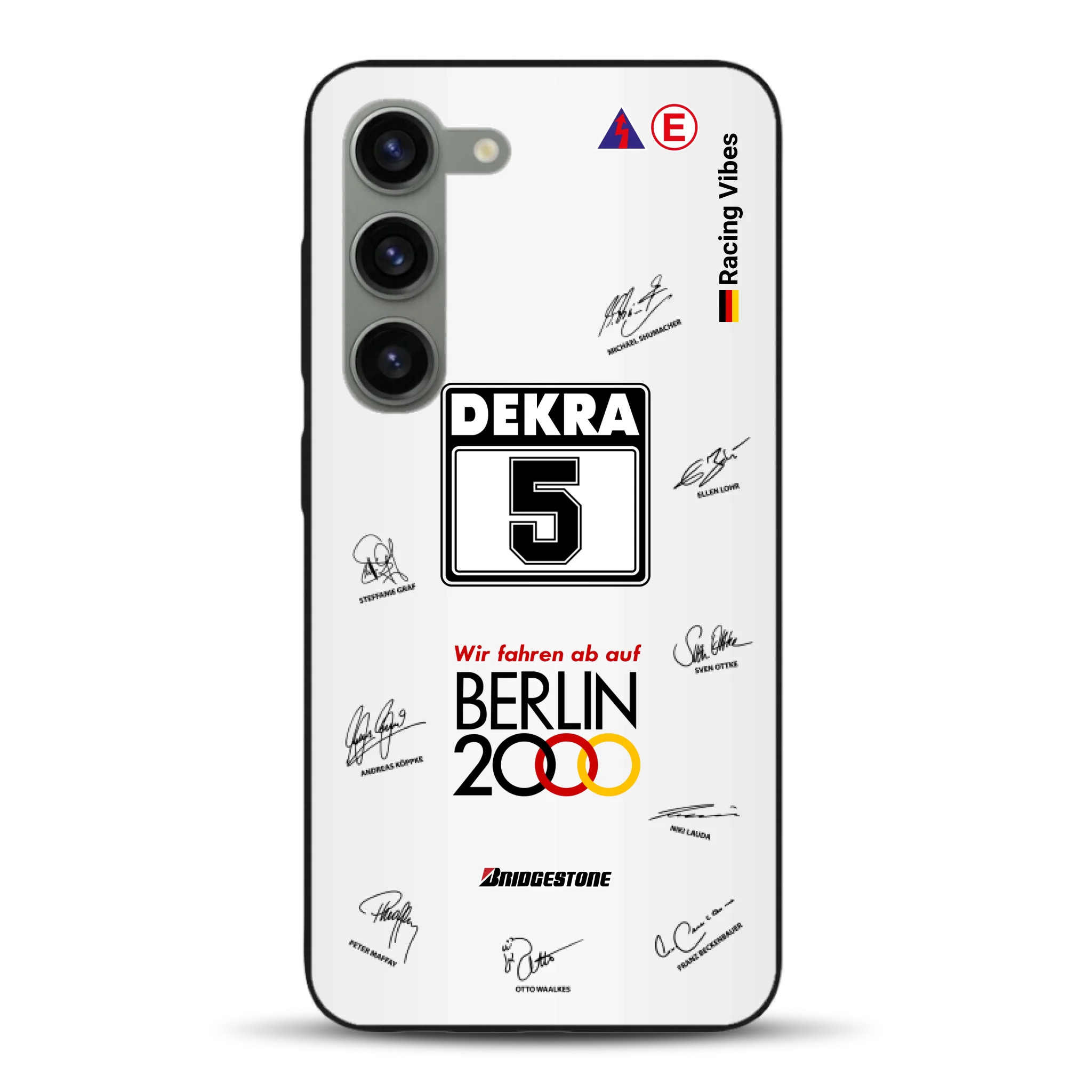 190E DTM 1992 Berlin 2000 Ellen Lohr Livery - Custodia per cellulare personalizzata per Samsung