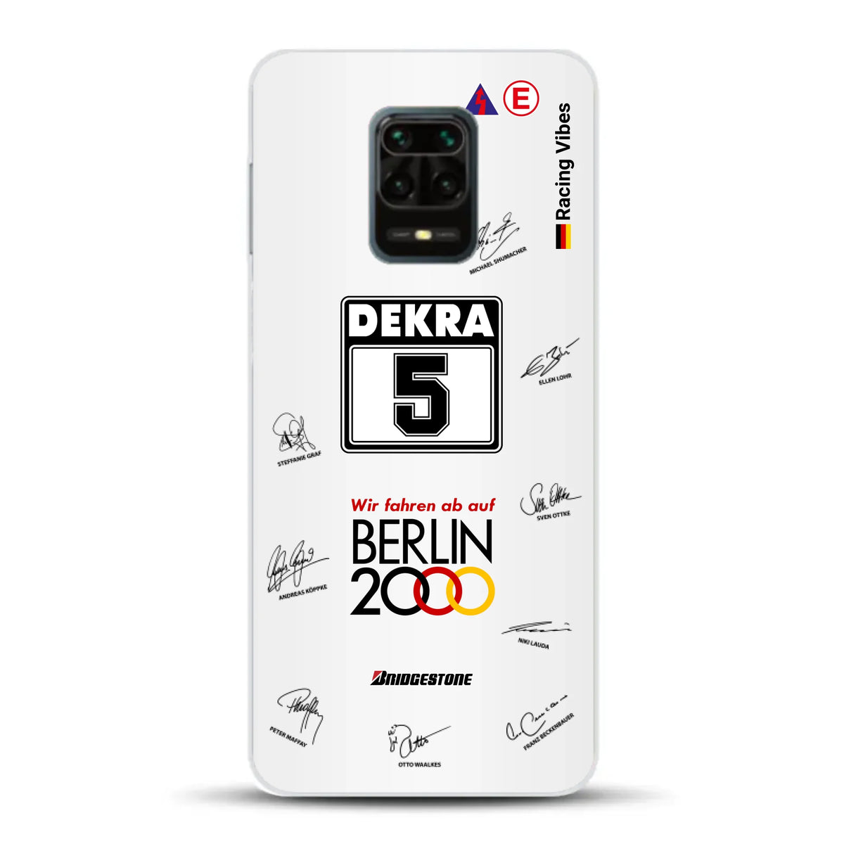 190E DTM 1992 Berlin 2000 Ellen Lohr Livery - Custodia per cellulare personalizzata per Xiaomi