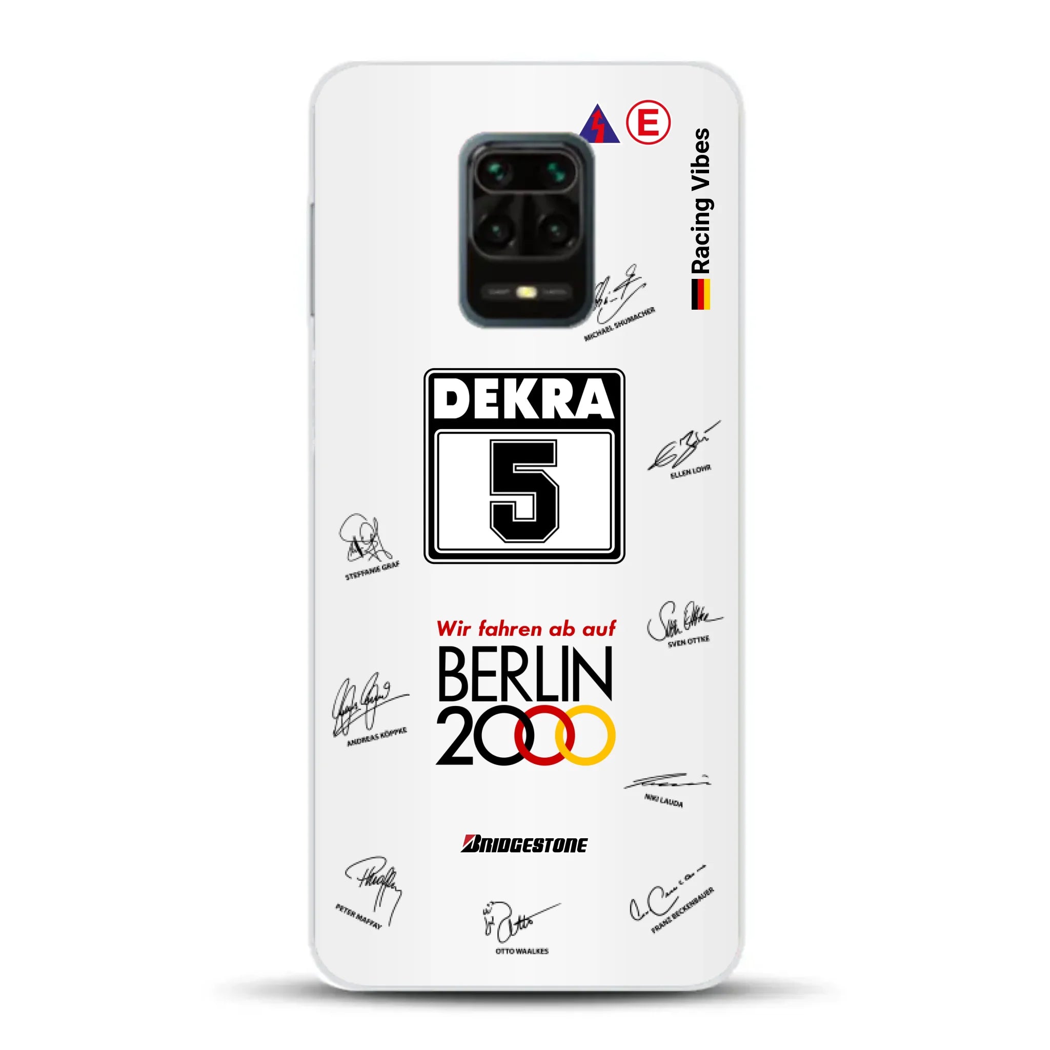 190E DTM 1992 Berlin 2000 Ellen Lohr Livery - Custom phone case for Xiaomi