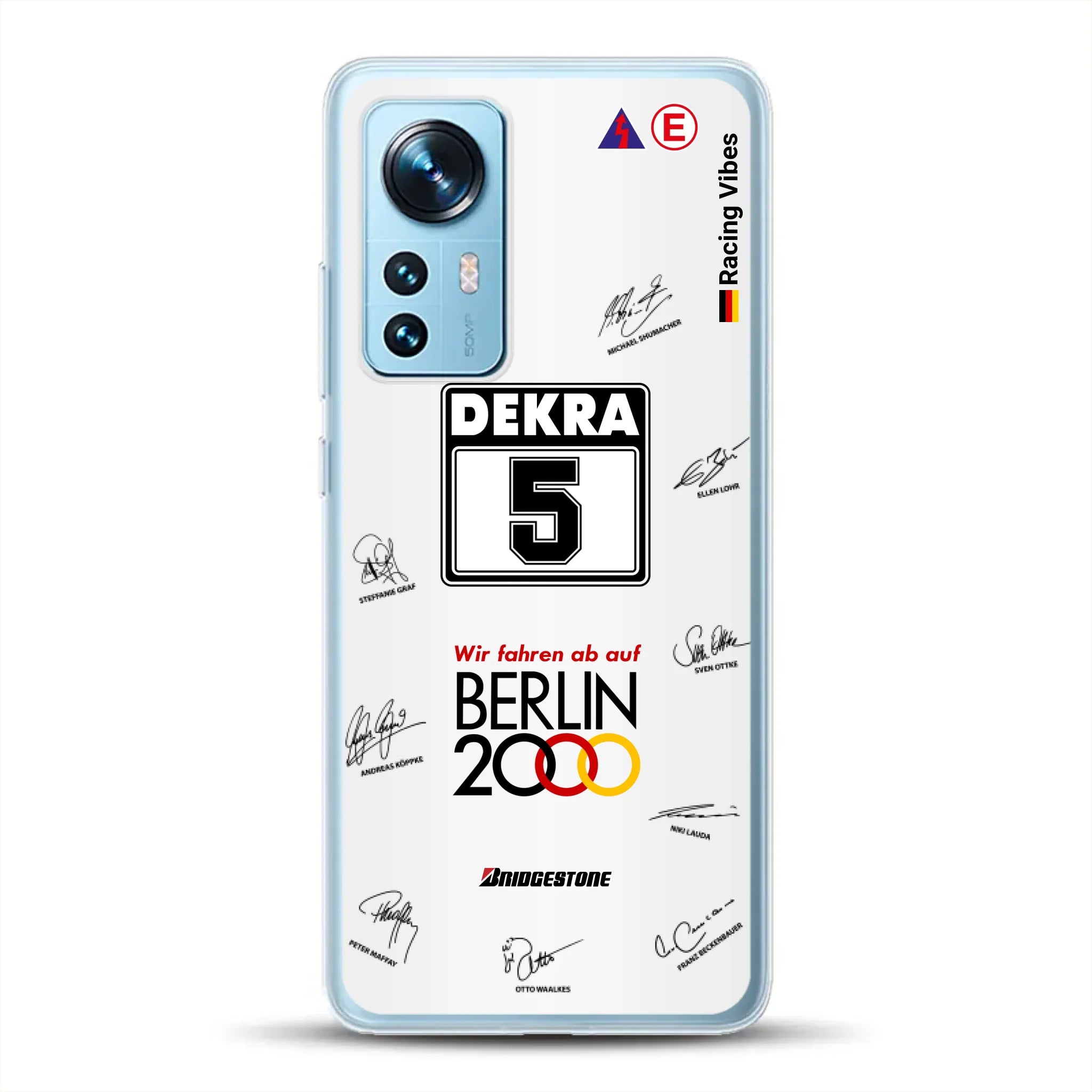 190E DTM 1992 Berlin 2000 Ellen Lohr Livery - Custodia per cellulare personalizzata per Xiaomi