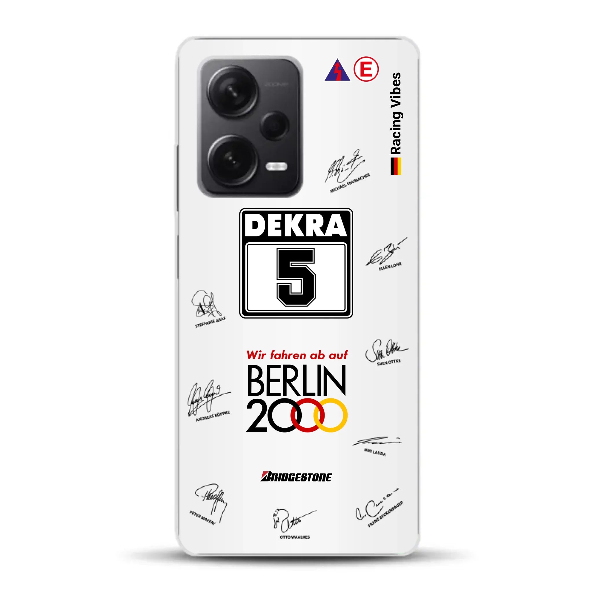 190E DTM 1992 Berlin 2000 Ellen Lohr Livery - Custodia per cellulare personalizzata per Xiaomi