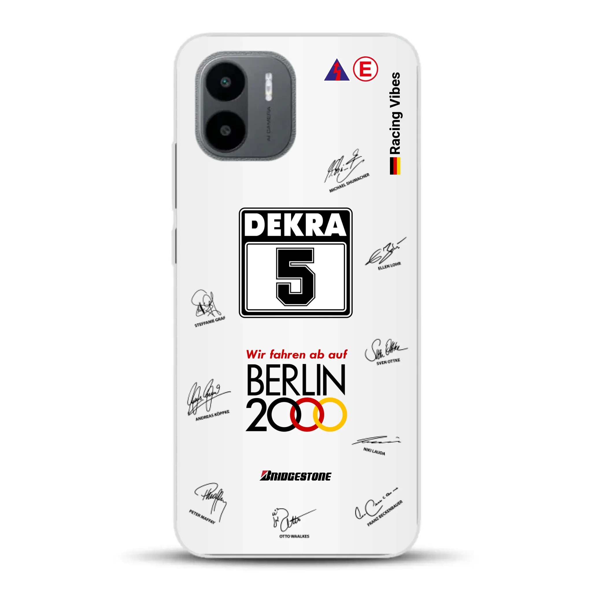 190E DTM 1992 Berlin 2000 Ellen Lohr Livery - Custodia per cellulare personalizzata per Xiaomi