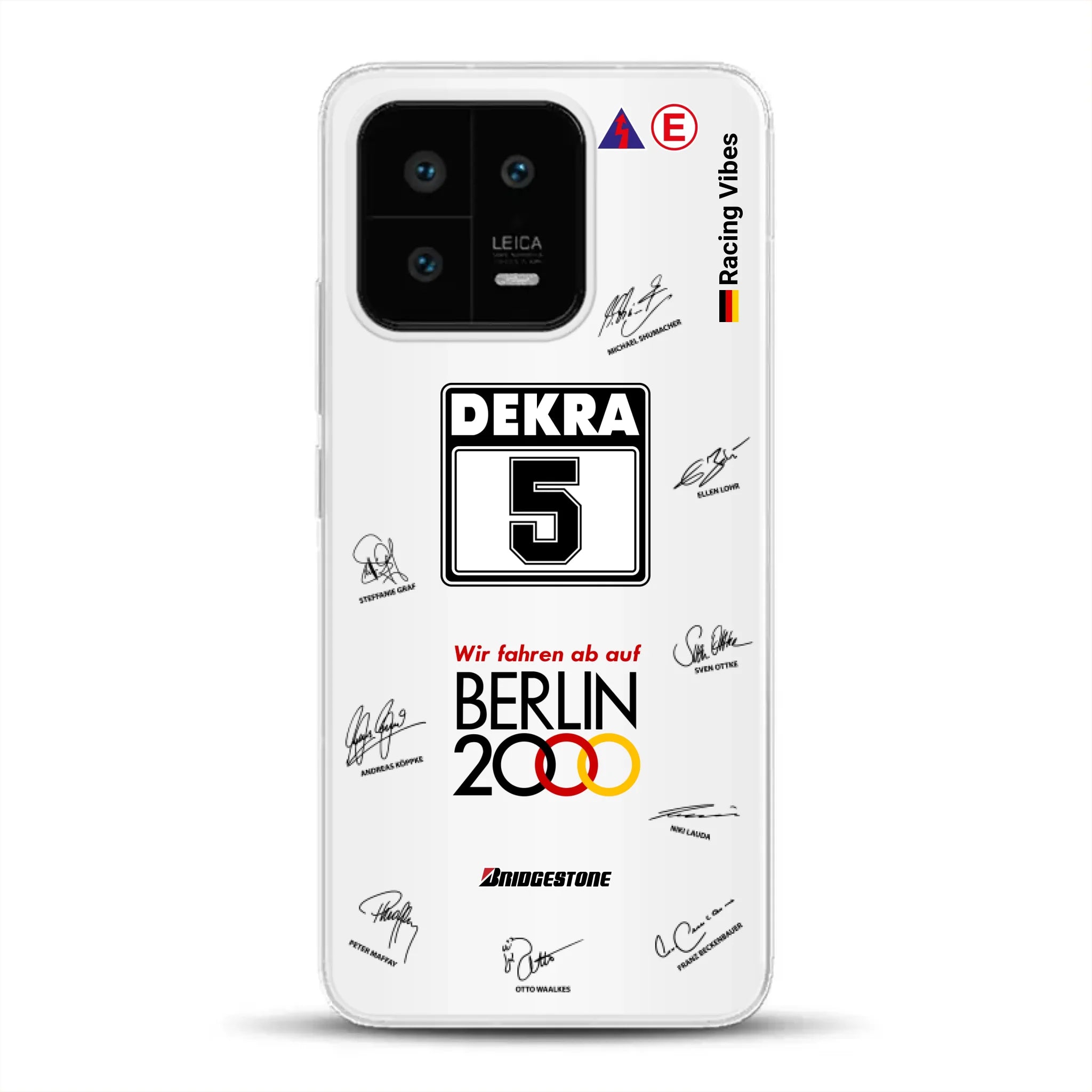 190E DTM 1992 Berlin 2000 Ellen Lohr Livery - Custodia per cellulare personalizzata per Xiaomi
