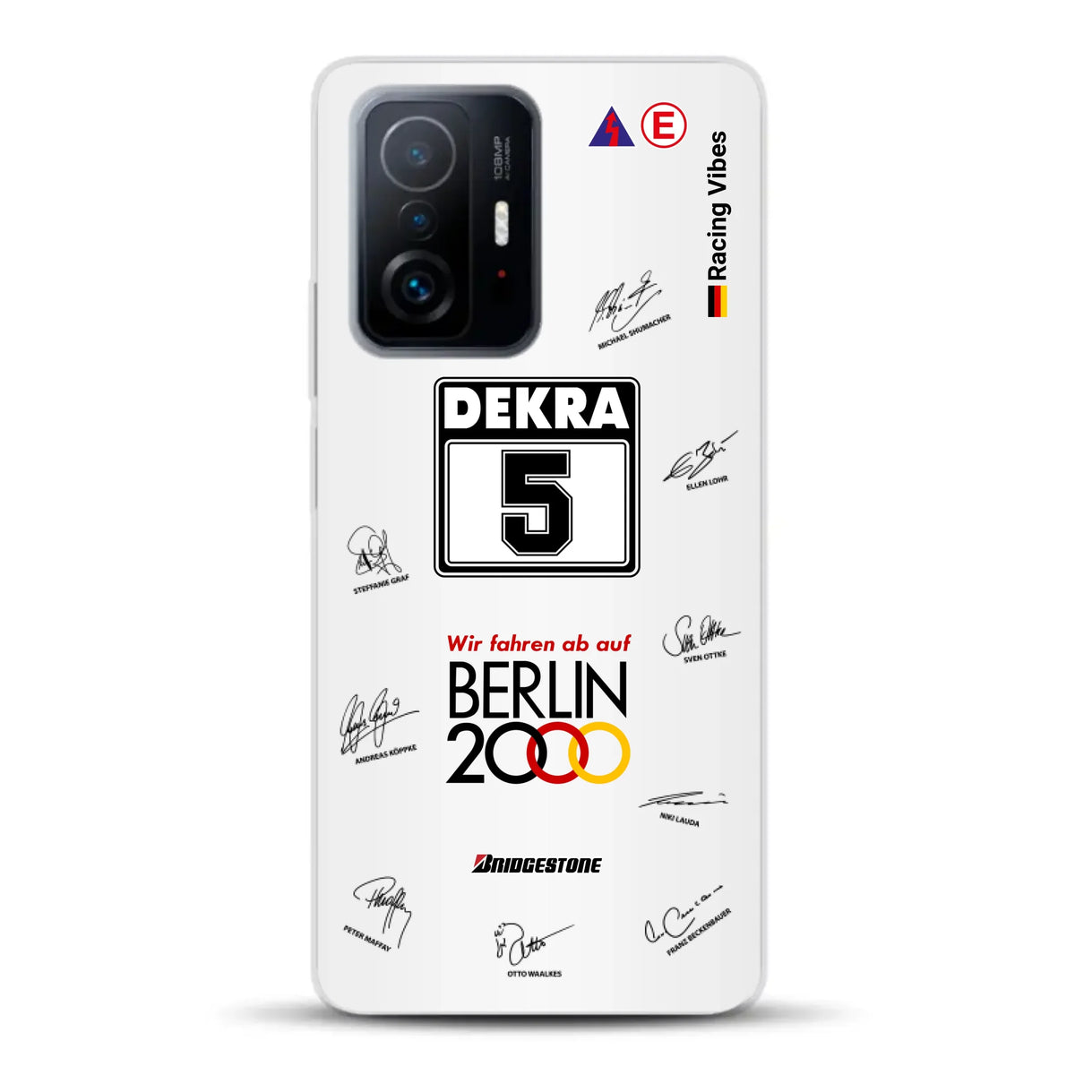 190E DTM 1992 Berlin 2000 Ellen Lohr Livery - Custodia per cellulare personalizzata per Xiaomi