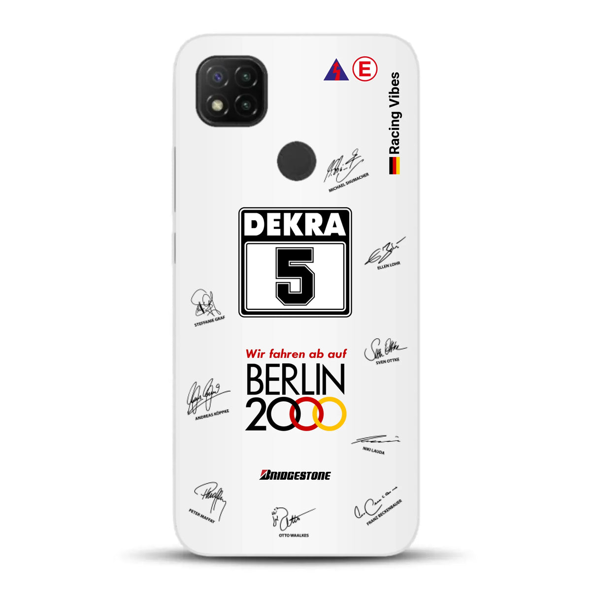 190E DTM 1992 Berlin 2000 Ellen Lohr Livery - Custodia per cellulare personalizzata per Xiaomi