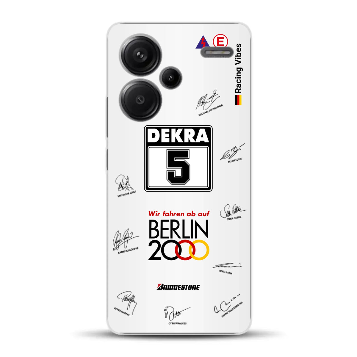190E DTM 1992 Berlin 2000 Ellen Lohr Livery - Custodia per cellulare personalizzata per Xiaomi