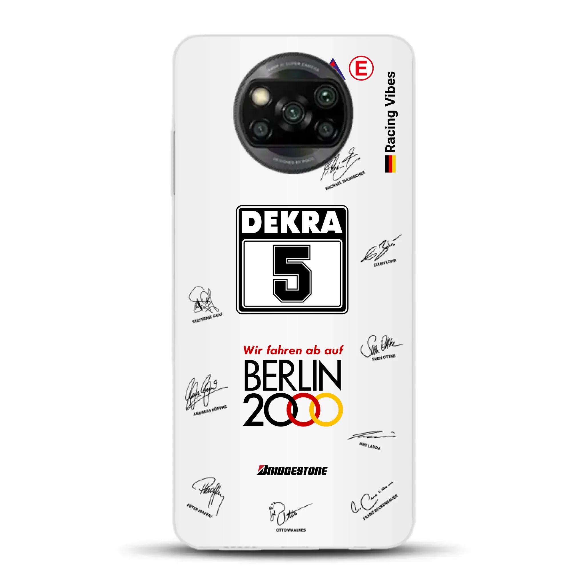 190E DTM 1992 Berlin 2000 Ellen Lohr Livery - Custom phone case for Xiaomi