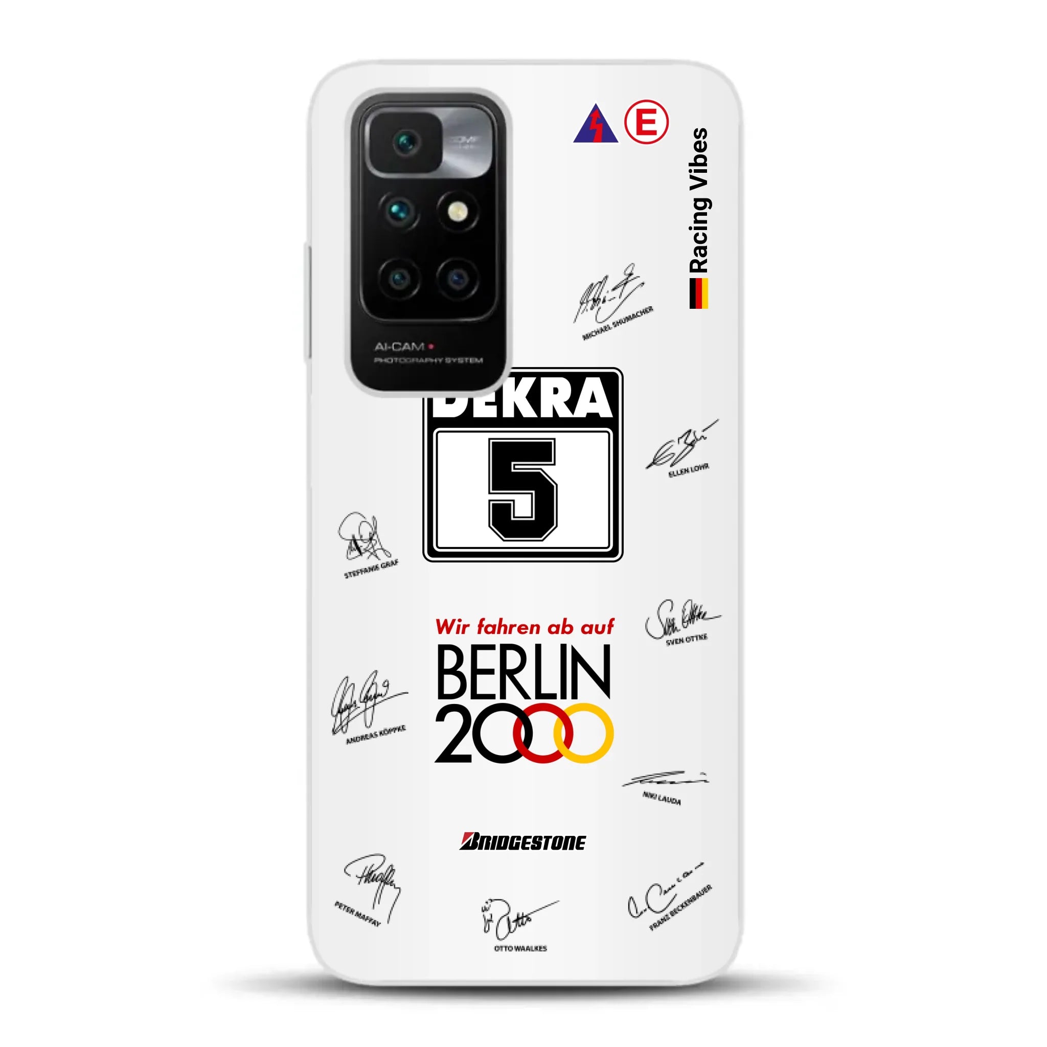 190E DTM 1992 Berlin 2000 Ellen Lohr Livery - Personnalisé coque pour Xiaomi