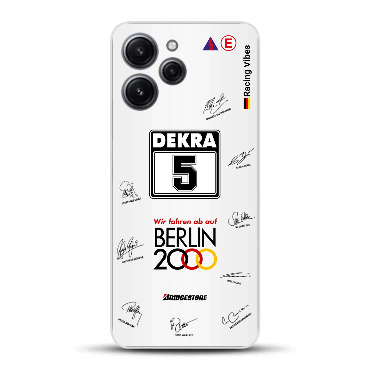 190E DTM 1992 Berlin 2000 Ellen Lohr Livery - Custodia per cellulare personalizzata per Xiaomi