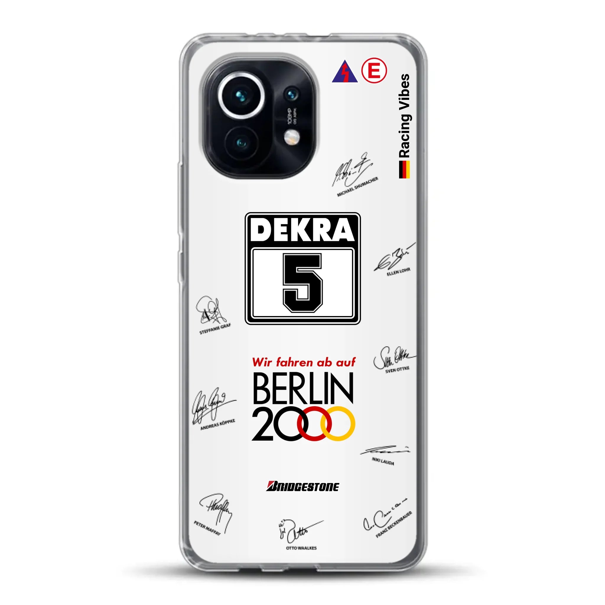 190E DTM 1992 Berlin 2000 Ellen Lohr Livery - Custodia per cellulare personalizzata per Xiaomi