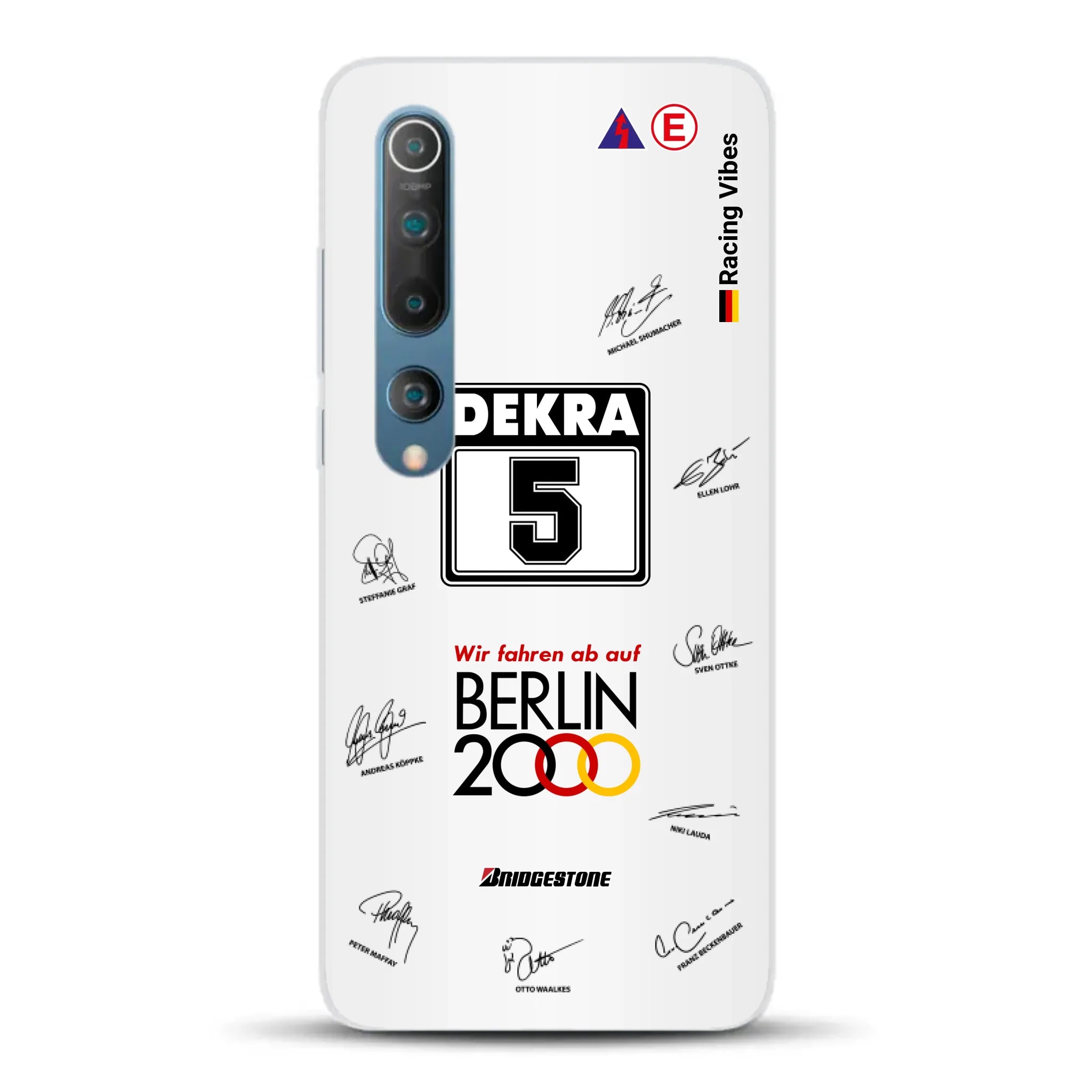 190E DTM 1992 Berlin 2000 Ellen Lohr Livery - Custodia per cellulare personalizzata per Xiaomi