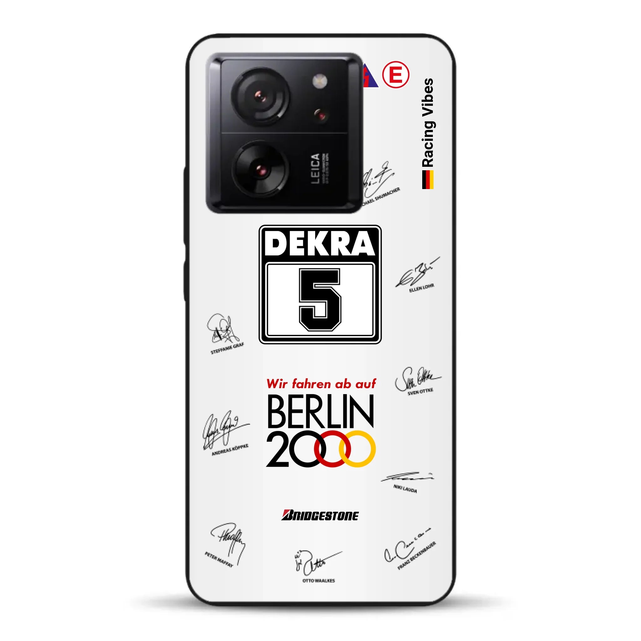 190E DTM 1992 Berlin 2000 Ellen Lohr Livery - Custodia per cellulare personalizzata per Xiaomi