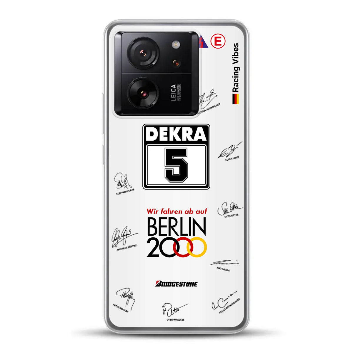 190E DTM 1992 Berlin 2000 Ellen Lohr Livery - Custodia per cellulare personalizzata per Xiaomi