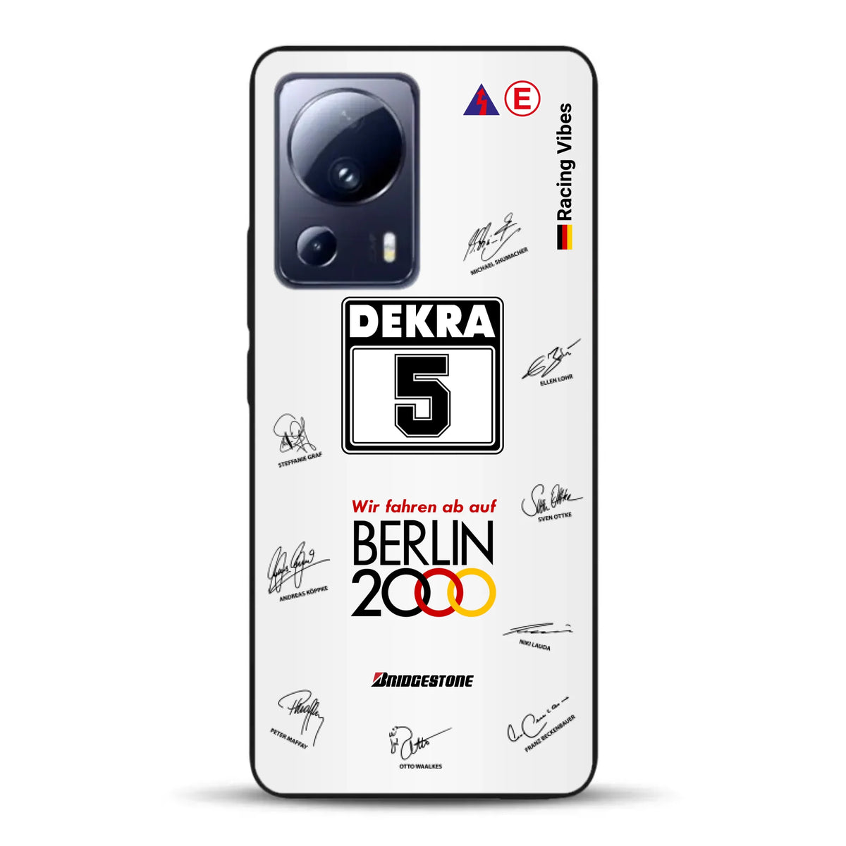 190E DTM 1992 Berlin 2000 Ellen Lohr Livery - Custodia per cellulare personalizzata per Xiaomi