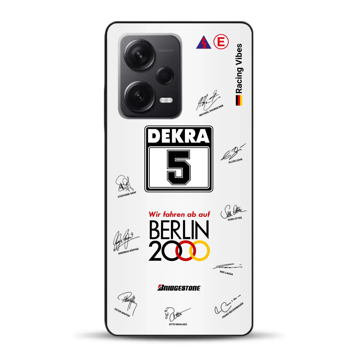 190E DTM 1992 Berlin 2000 Ellen Lohr Livery - Custodia per cellulare personalizzata per Xiaomi
