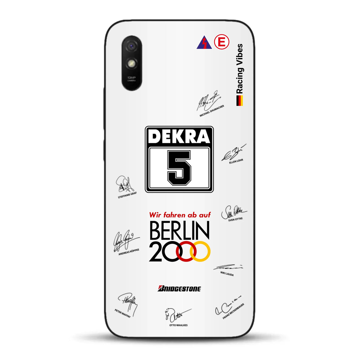 190E DTM 1992 Berlin 2000 Ellen Lohr Livery - Custodia per cellulare personalizzata per Xiaomi