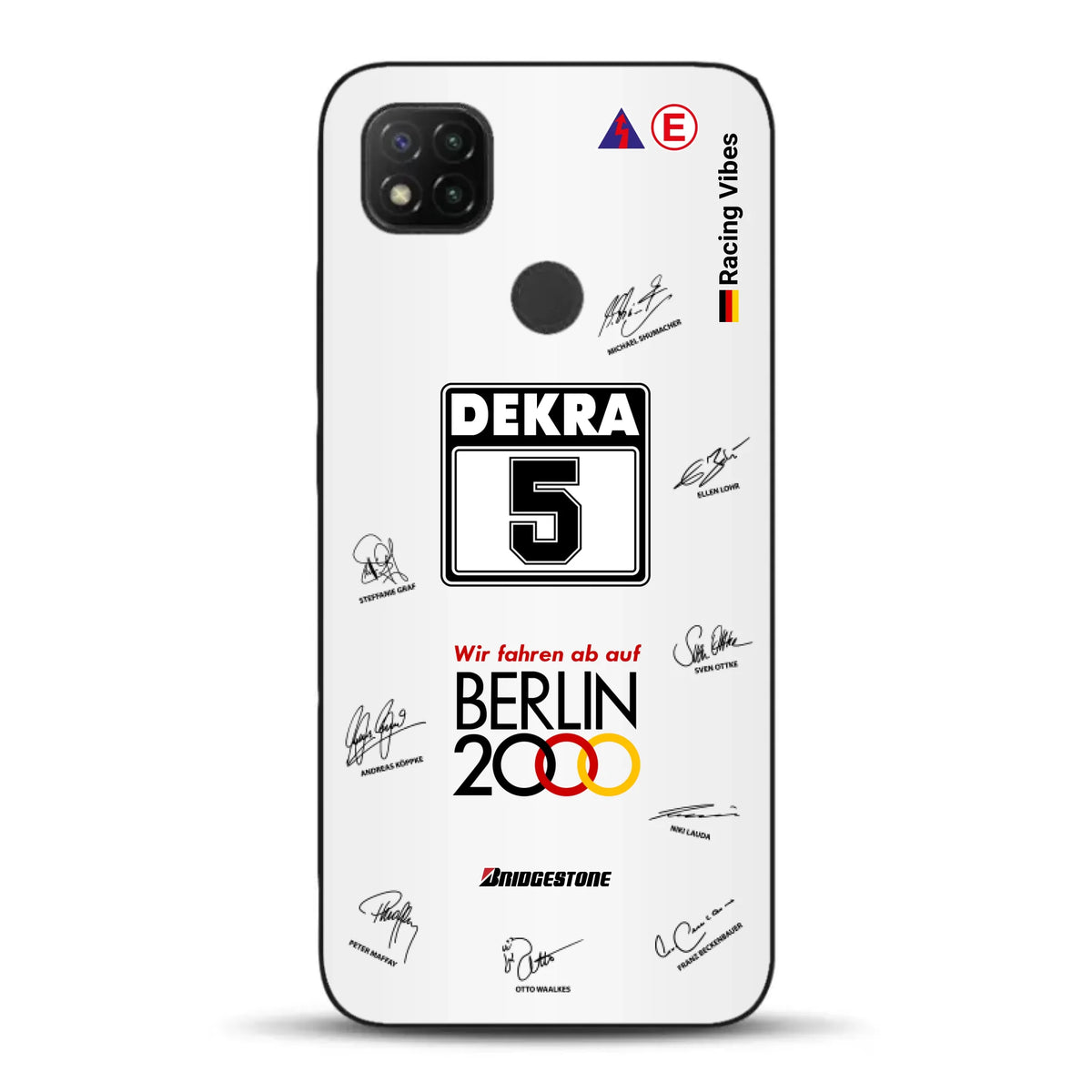 190E DTM 1992 Berlin 2000 Ellen Lohr Livery - Custodia per cellulare personalizzata per Xiaomi