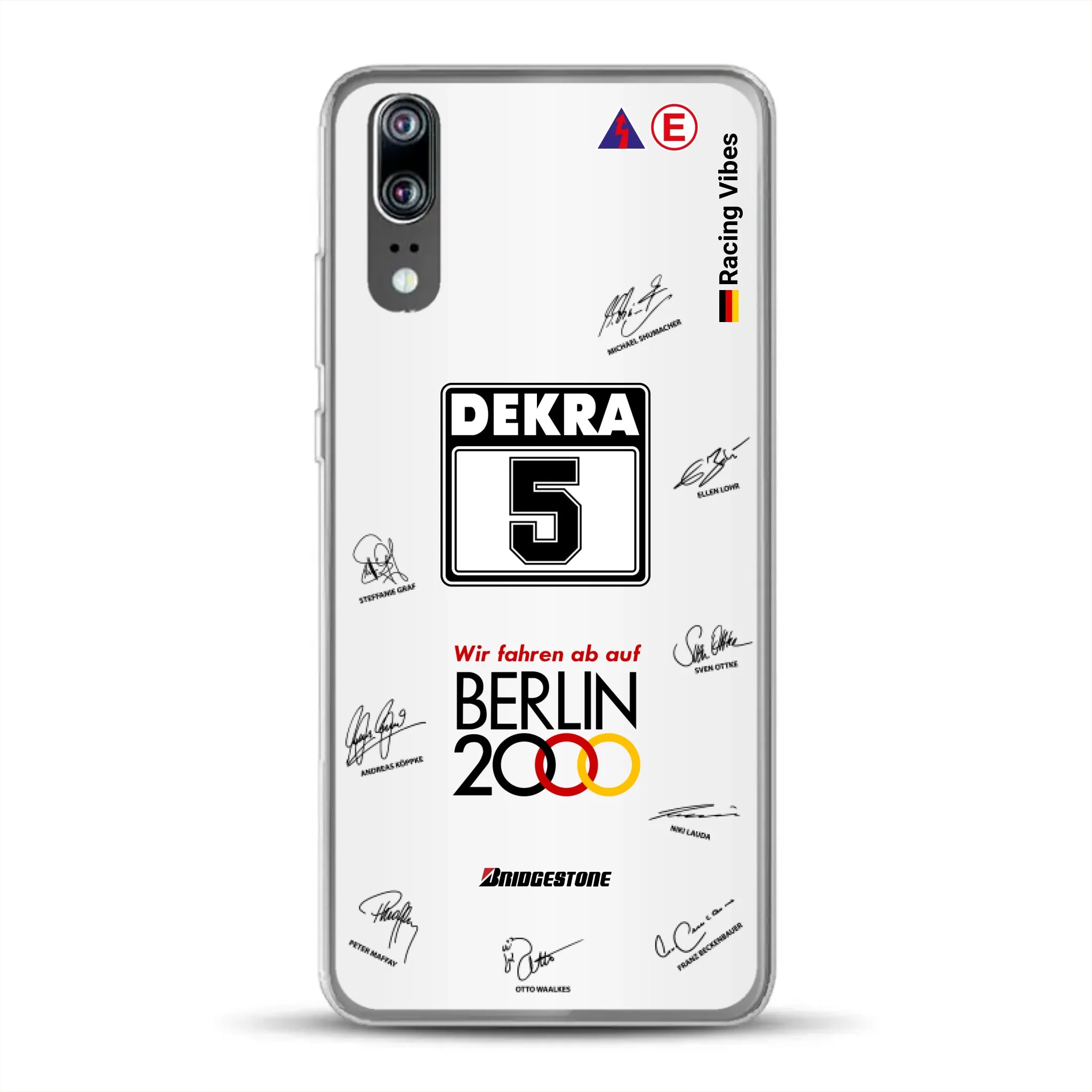 190E DTM 1992 Berlin 2000 Ellen Lohr Livery - Custom phone case for Huawei