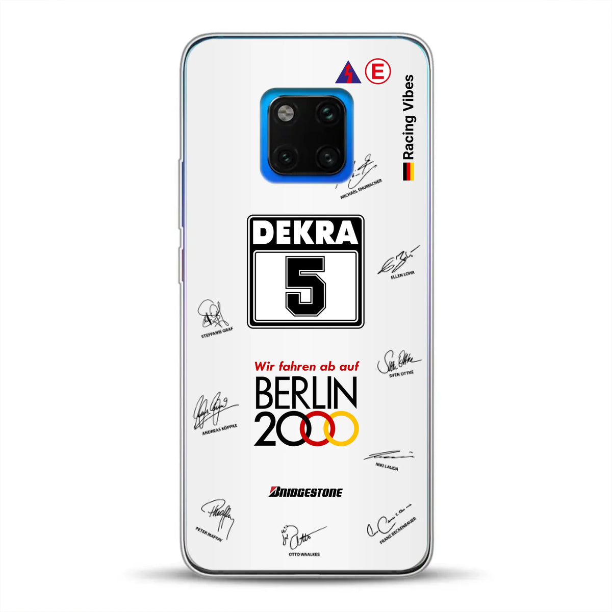 190E DTM 1992 Berlin 2000 Ellen Lohr Livery - Custodia per cellulare personalizzata per Huawei