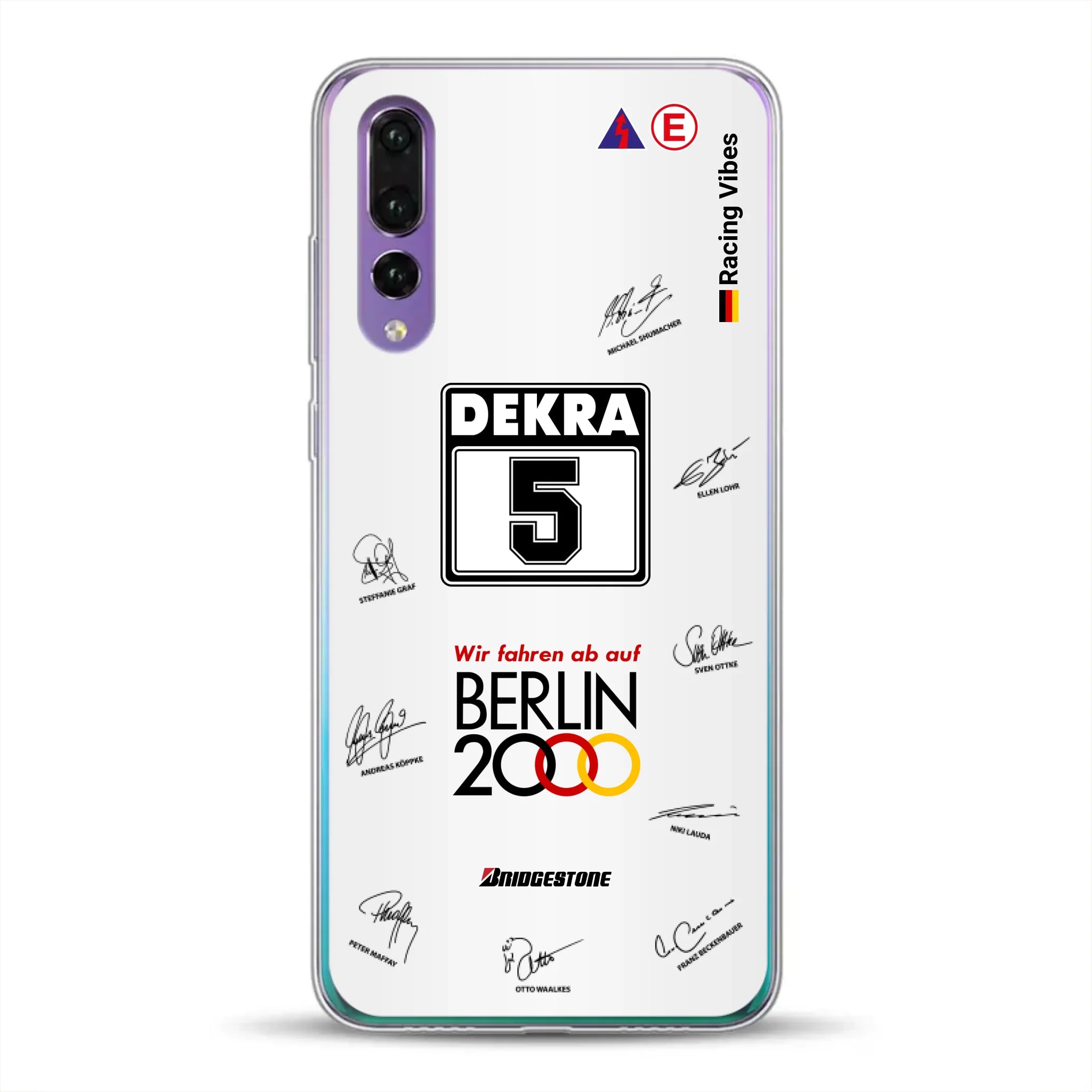 190E DTM 1992 Berlin 2000 Ellen Lohr Livery - Custom phone case for Huawei