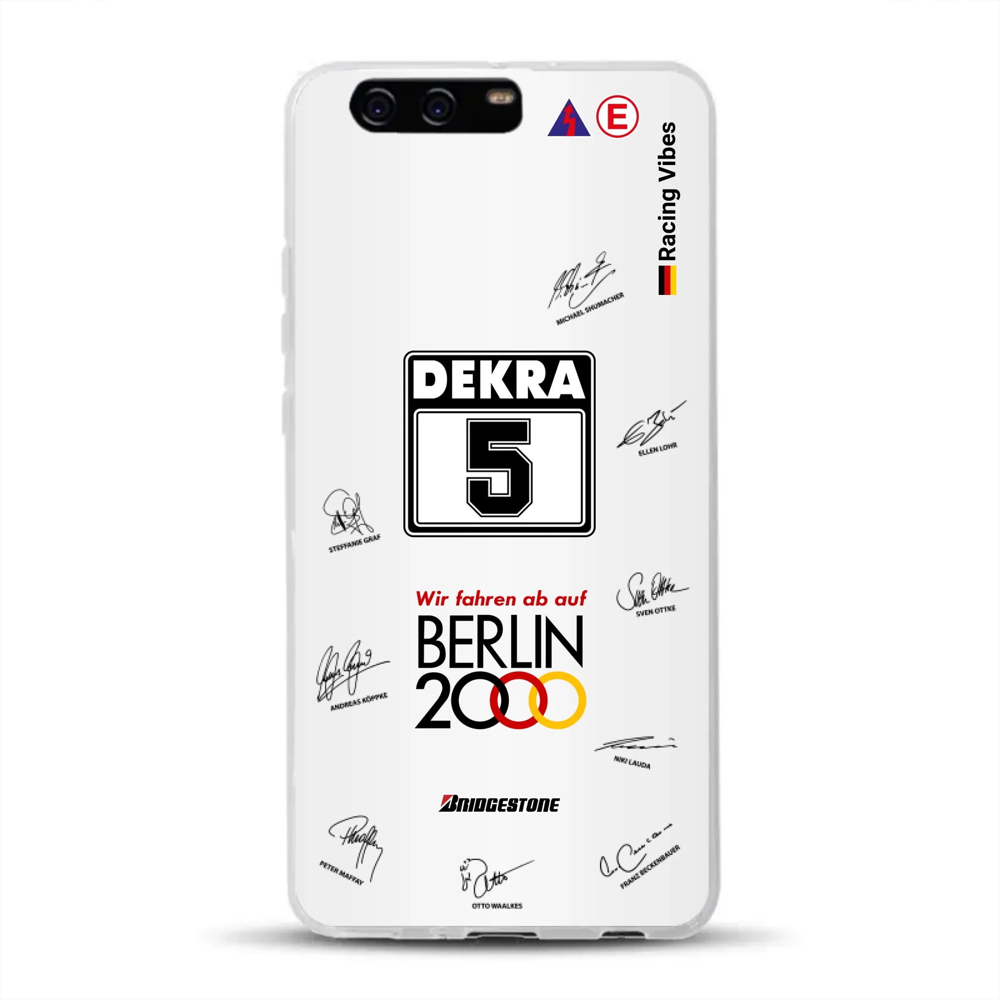 190E DTM 1992 Berlin 2000 Ellen Lohr Livery - Custom phone case for Huawei