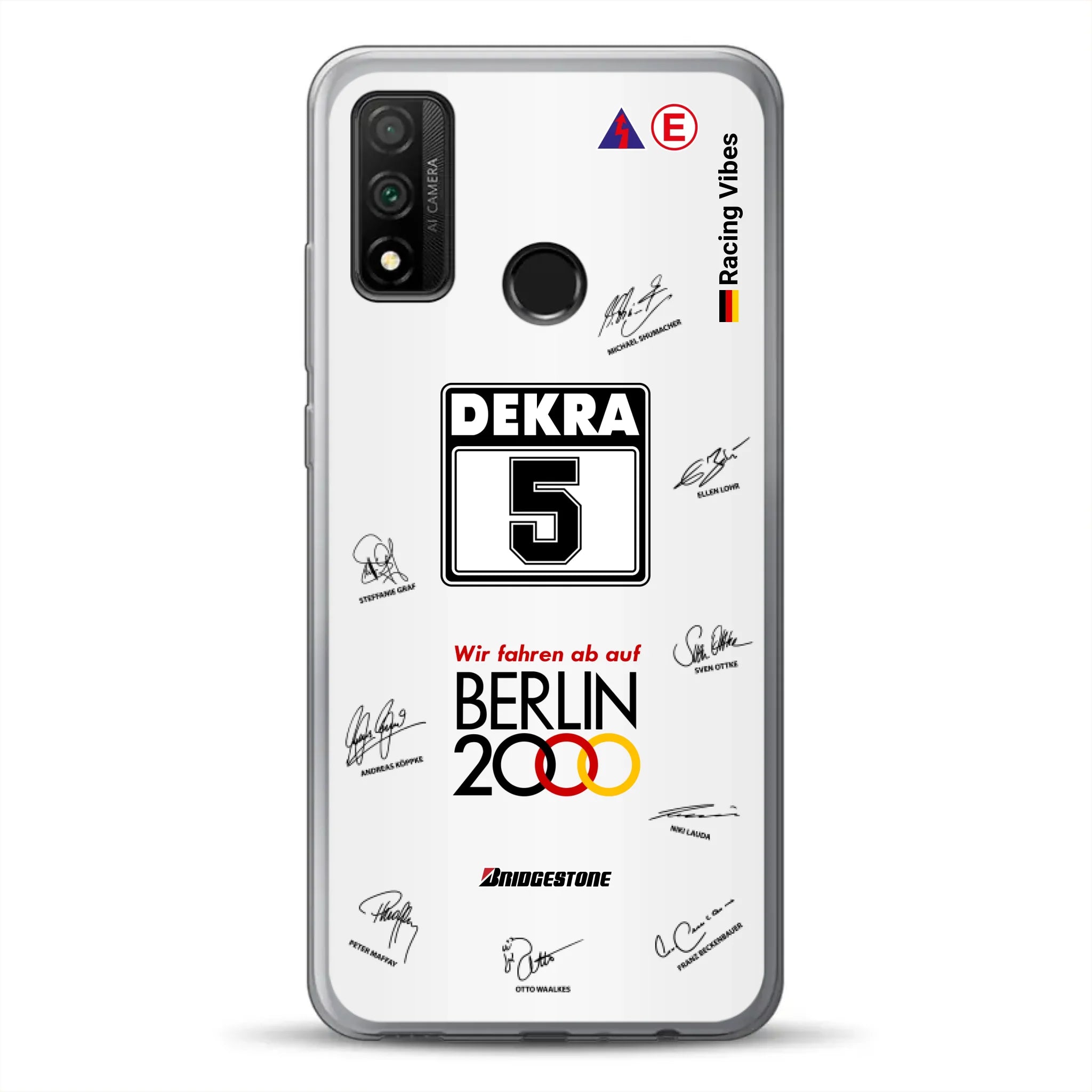 190E DTM 1992 Berlin 2000 Ellen Lohr Livery - Custom phone case for Huawei