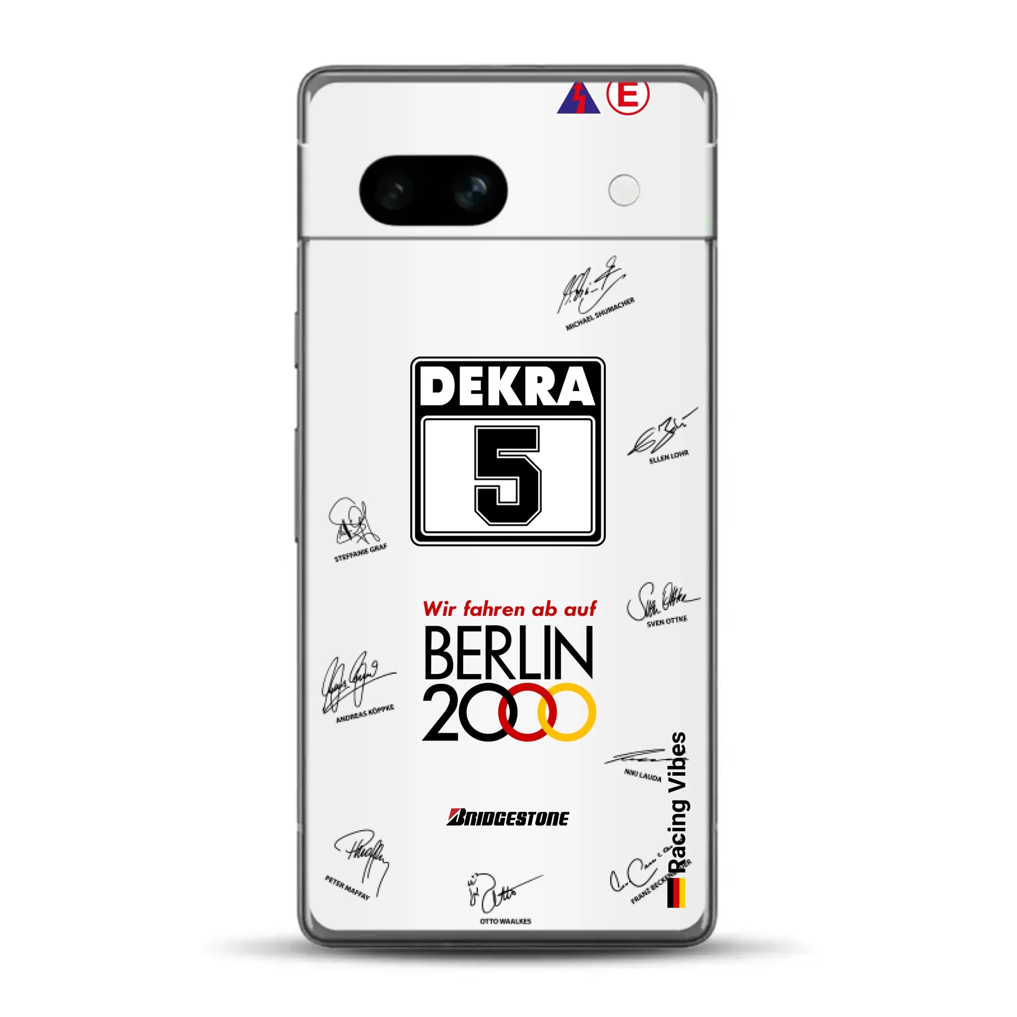 190E DTM 1992 Berlin 2000 Ellen Lohr Livery - Custodia per cellulare personalizzata per Google